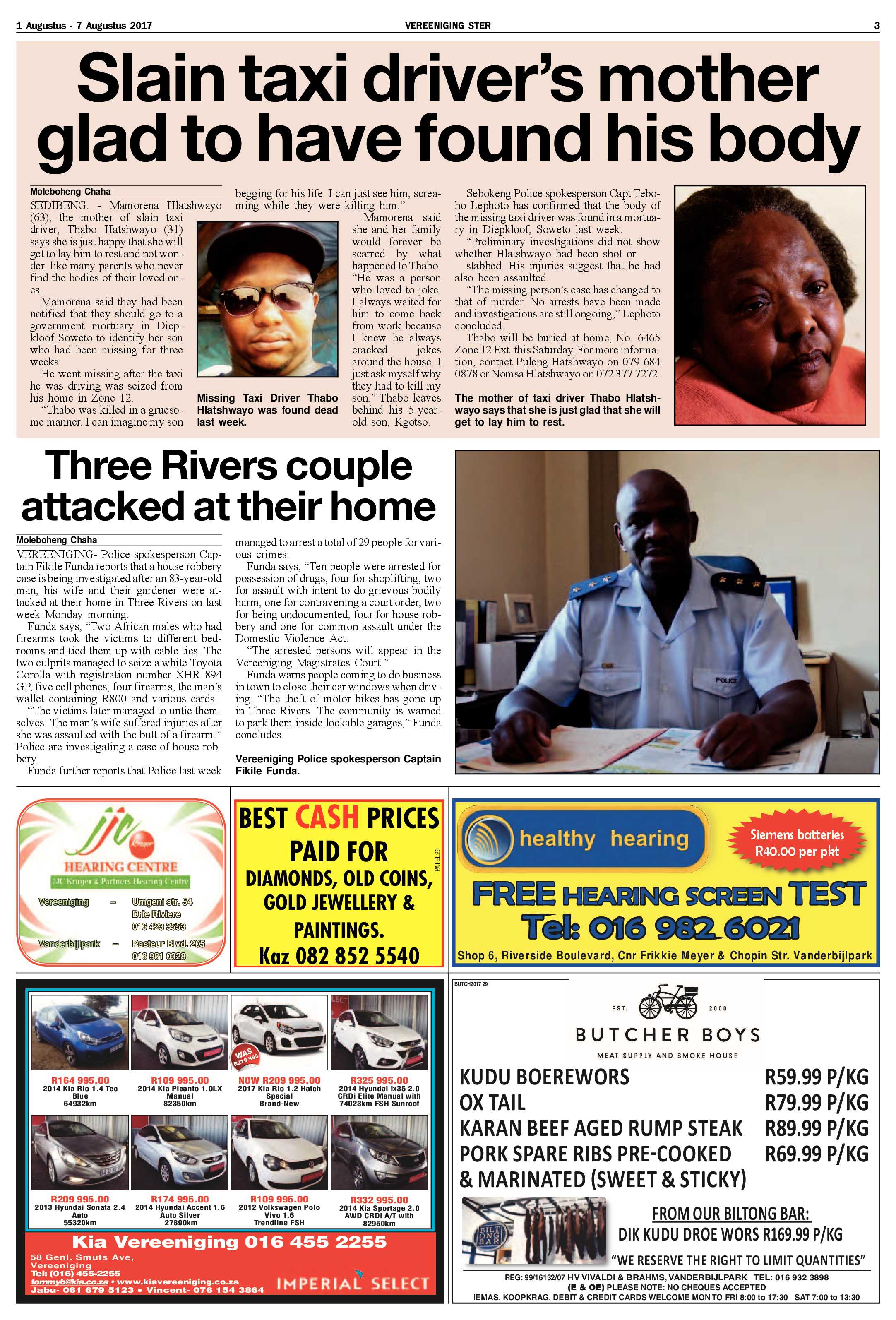 Vereeniging Ster 1 – 7 Augustus 2017 page 3