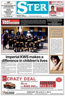 Vereeniging Ster 1 – 7 Augustus 2017