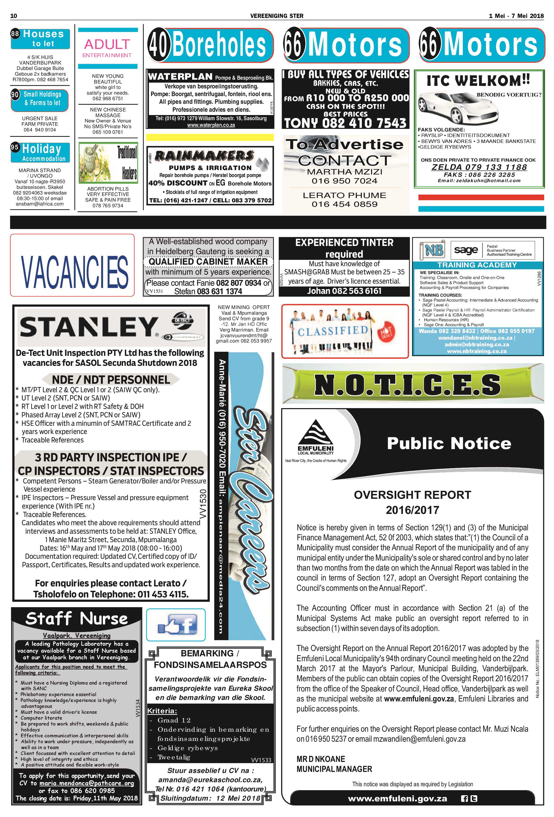 Vereeniging Ster 1 – 7 Mei 2018 page 8