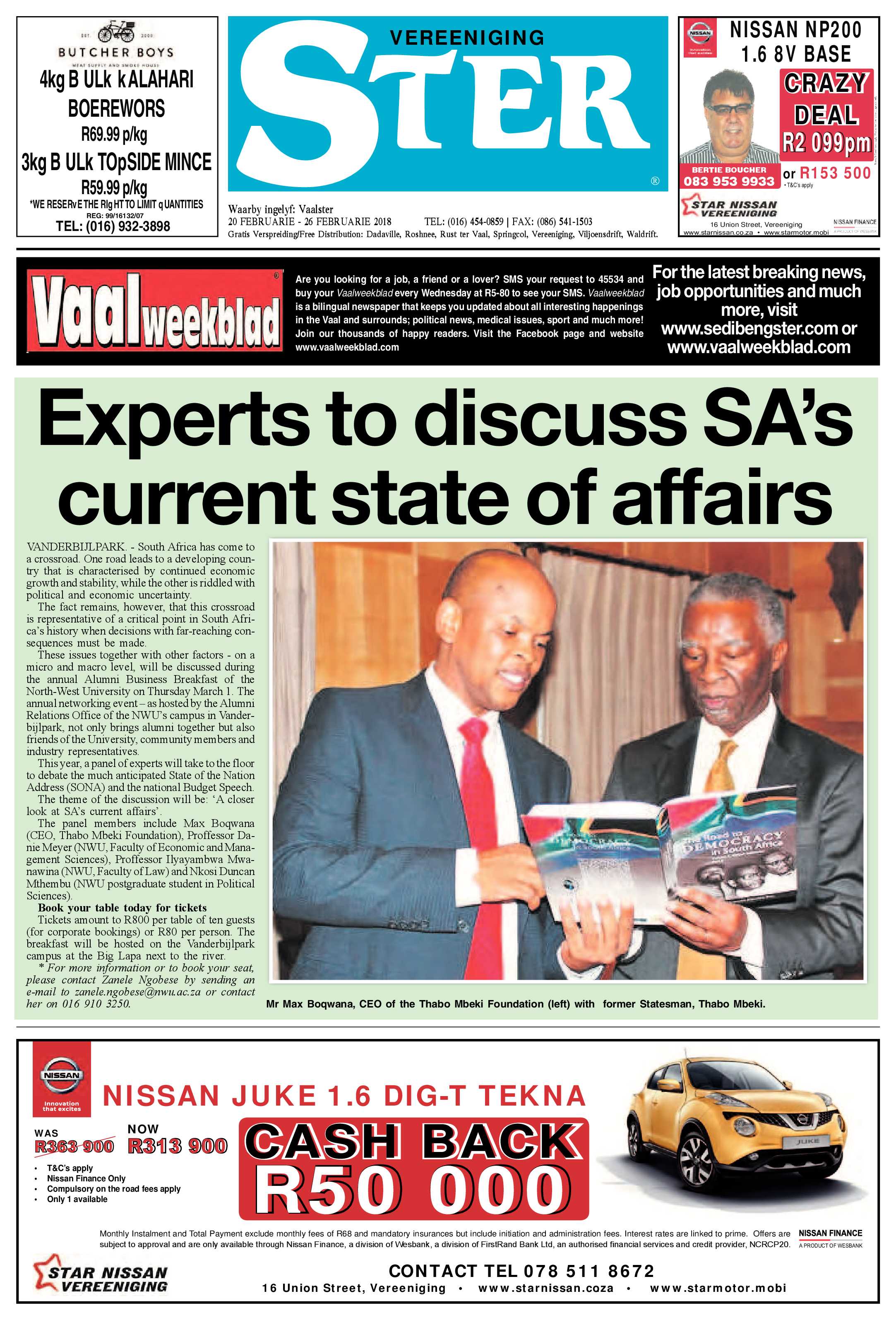 Vereeniging Ster 20 -26 Februarie 2018 page 1