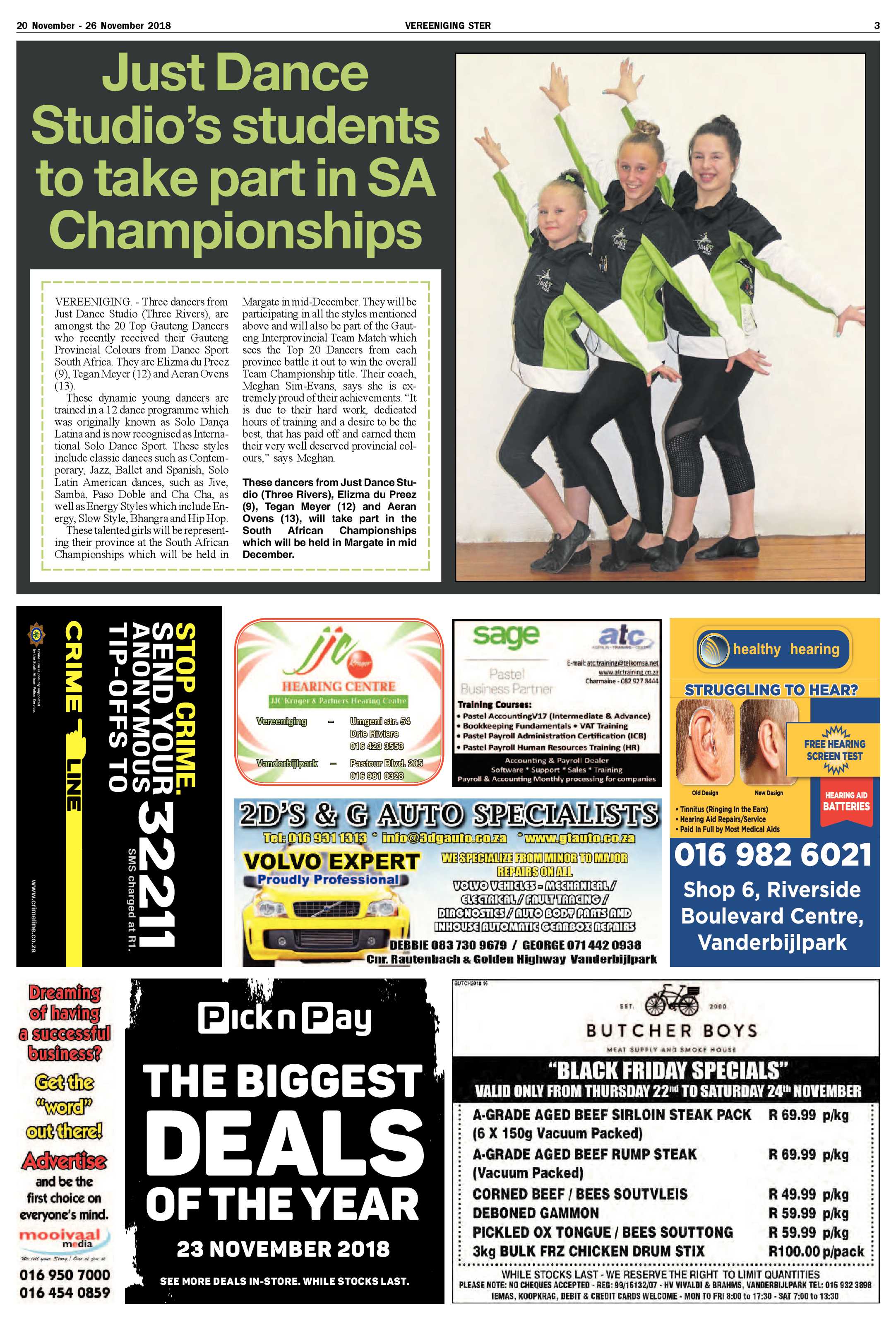 Vereeniging Ster 20 – 26 November 2018 page 3