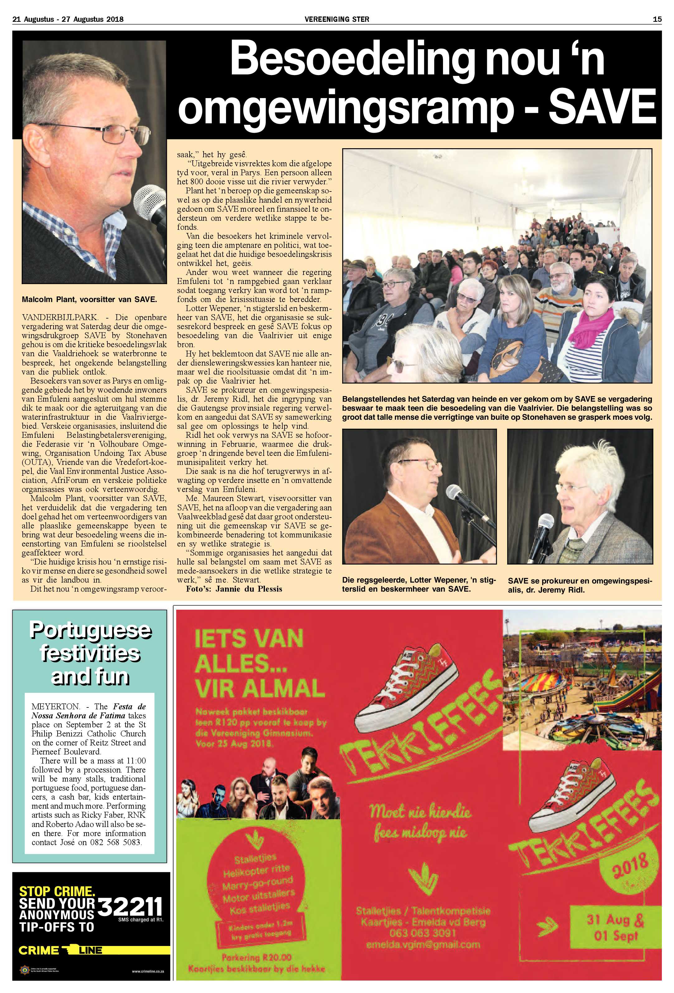 Vereeniging Ster 21 – 27 Augustus 2018 page 15