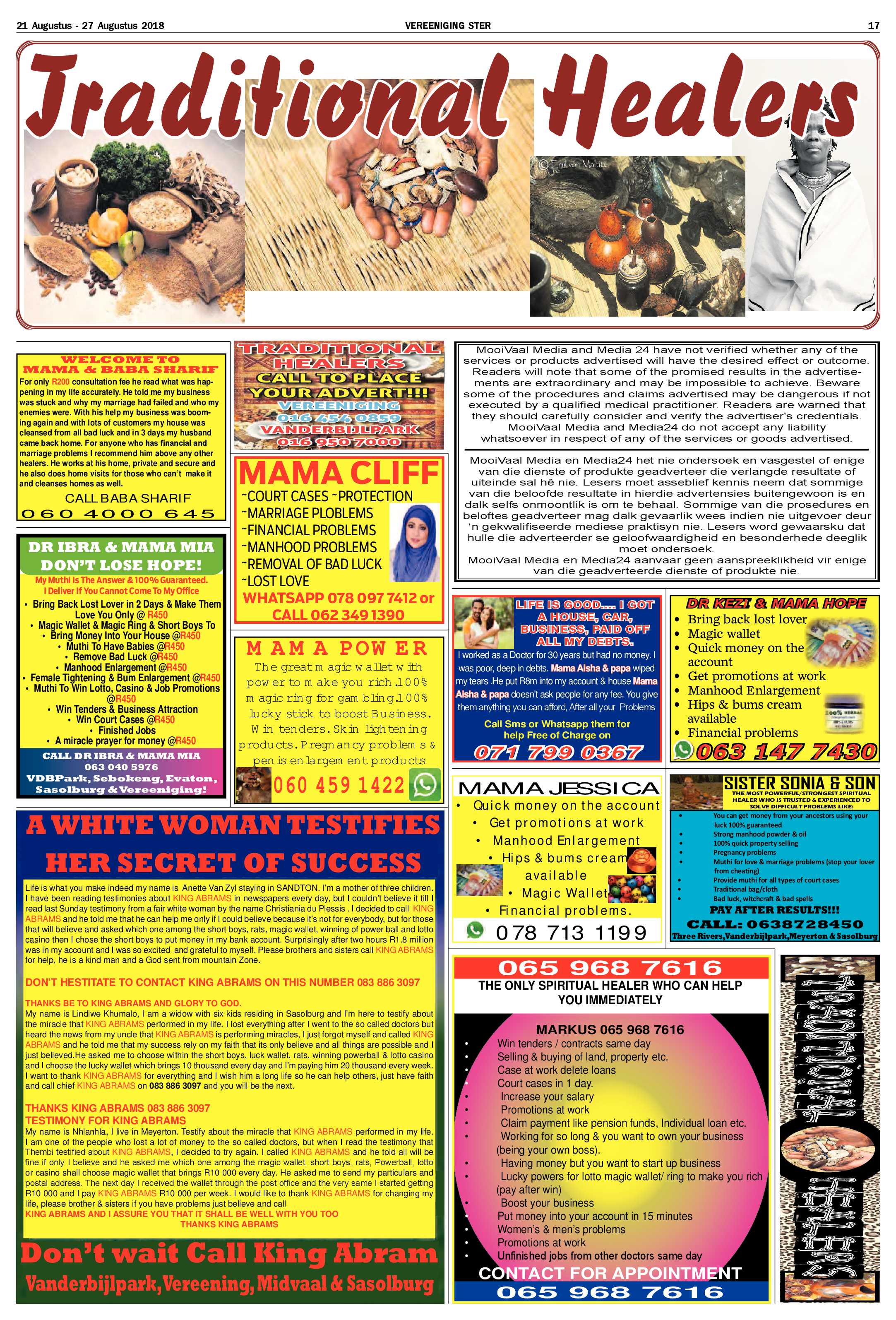 Vereeniging Ster 21 – 27 Augustus 2018 page 17