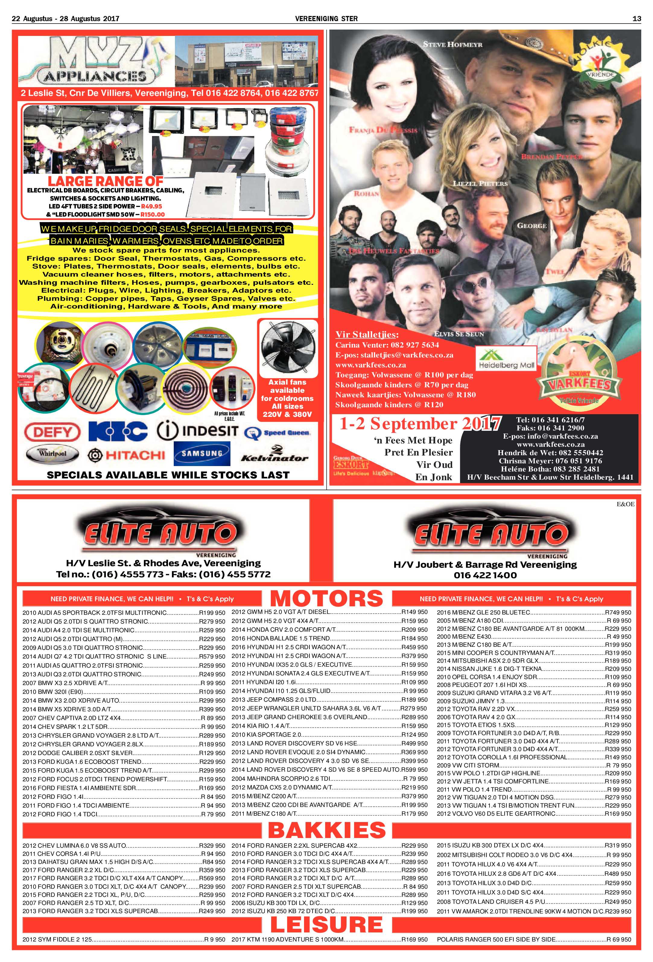 Vereeniging Ster 22 – 28 Augustus 2017 page 13