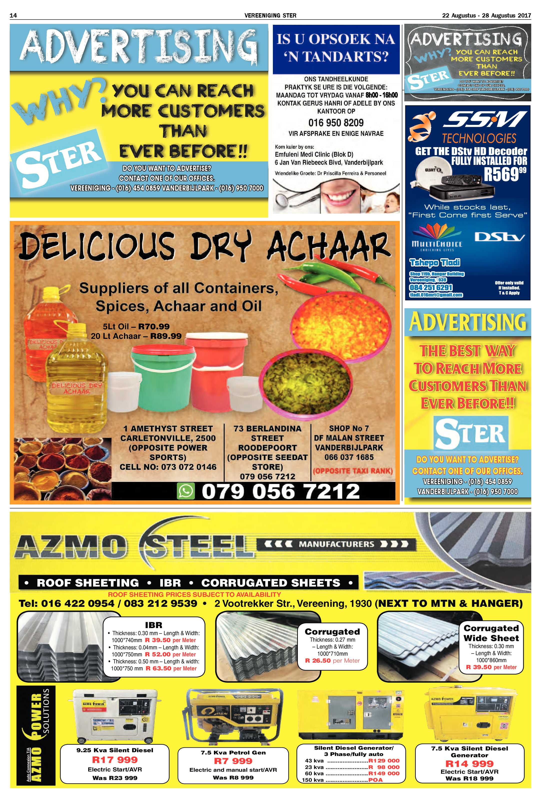 Vereeniging Ster 22 – 28 Augustus 2017 page 14