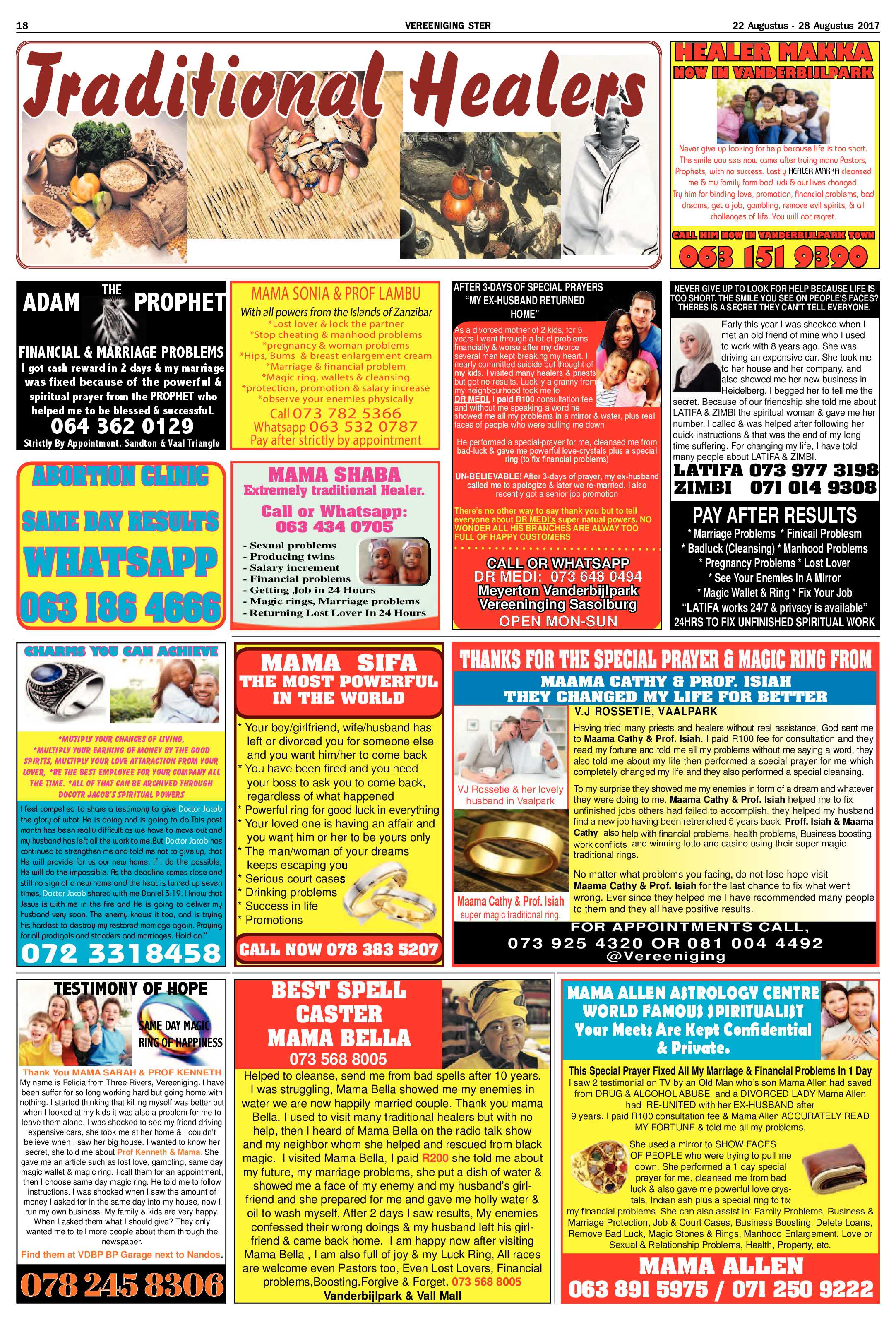 Vereeniging Ster 22 – 28 Augustus 2017 page 18