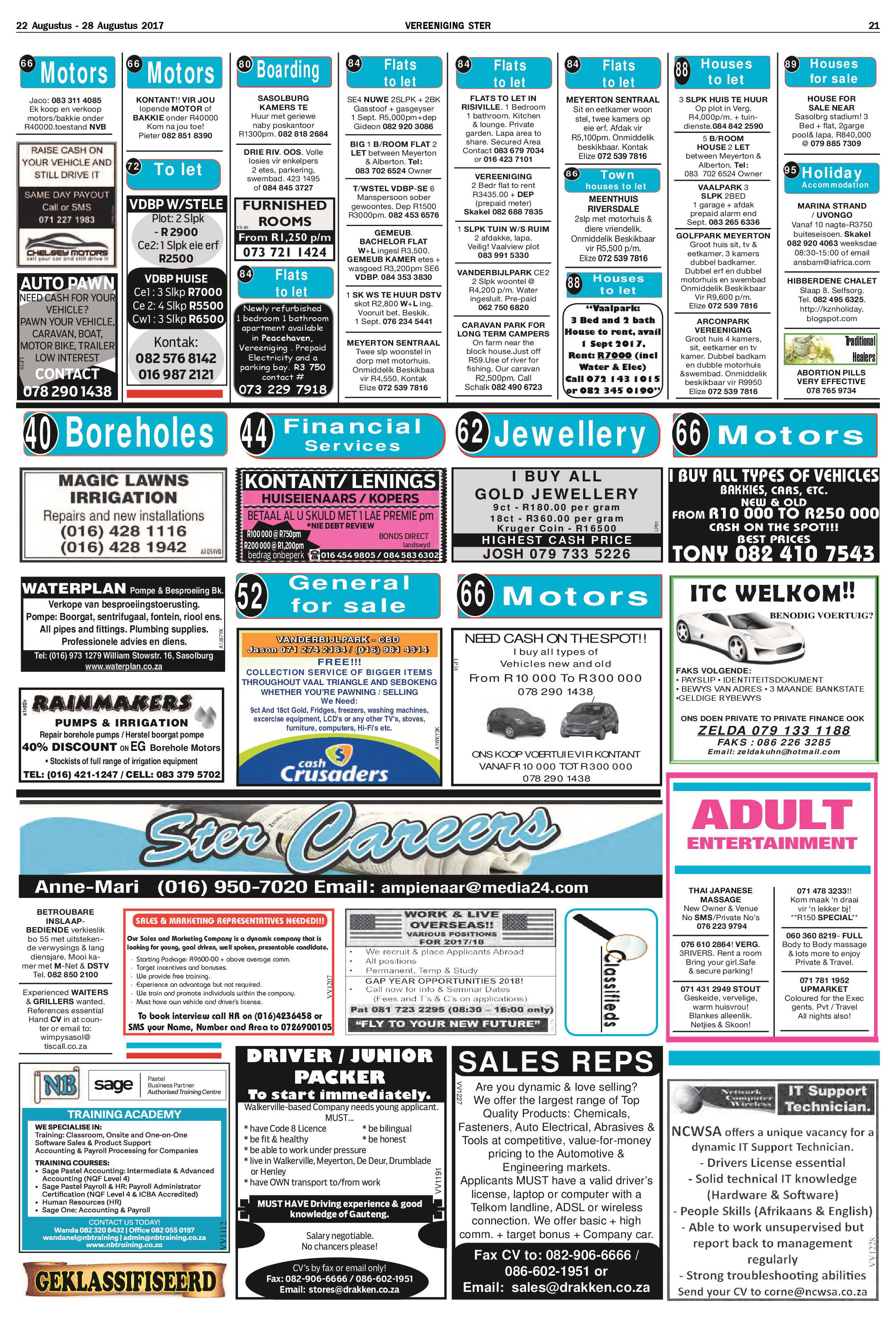 Vereeniging Ster 22 – 28 Augustus 2017 page 21