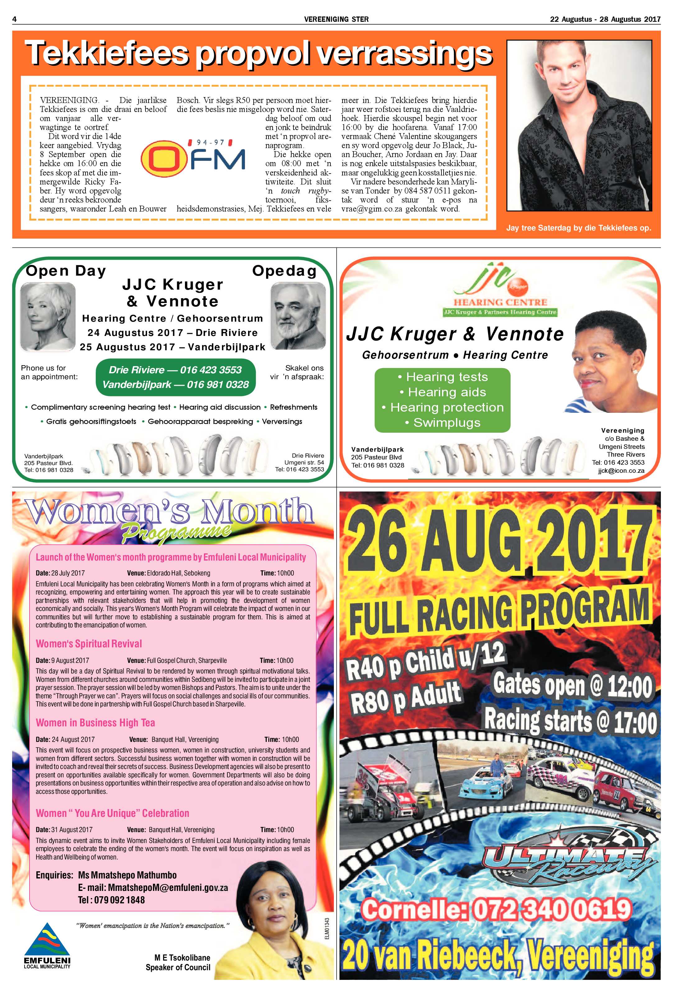 Vereeniging Ster 22 – 28 Augustus 2017 page 4