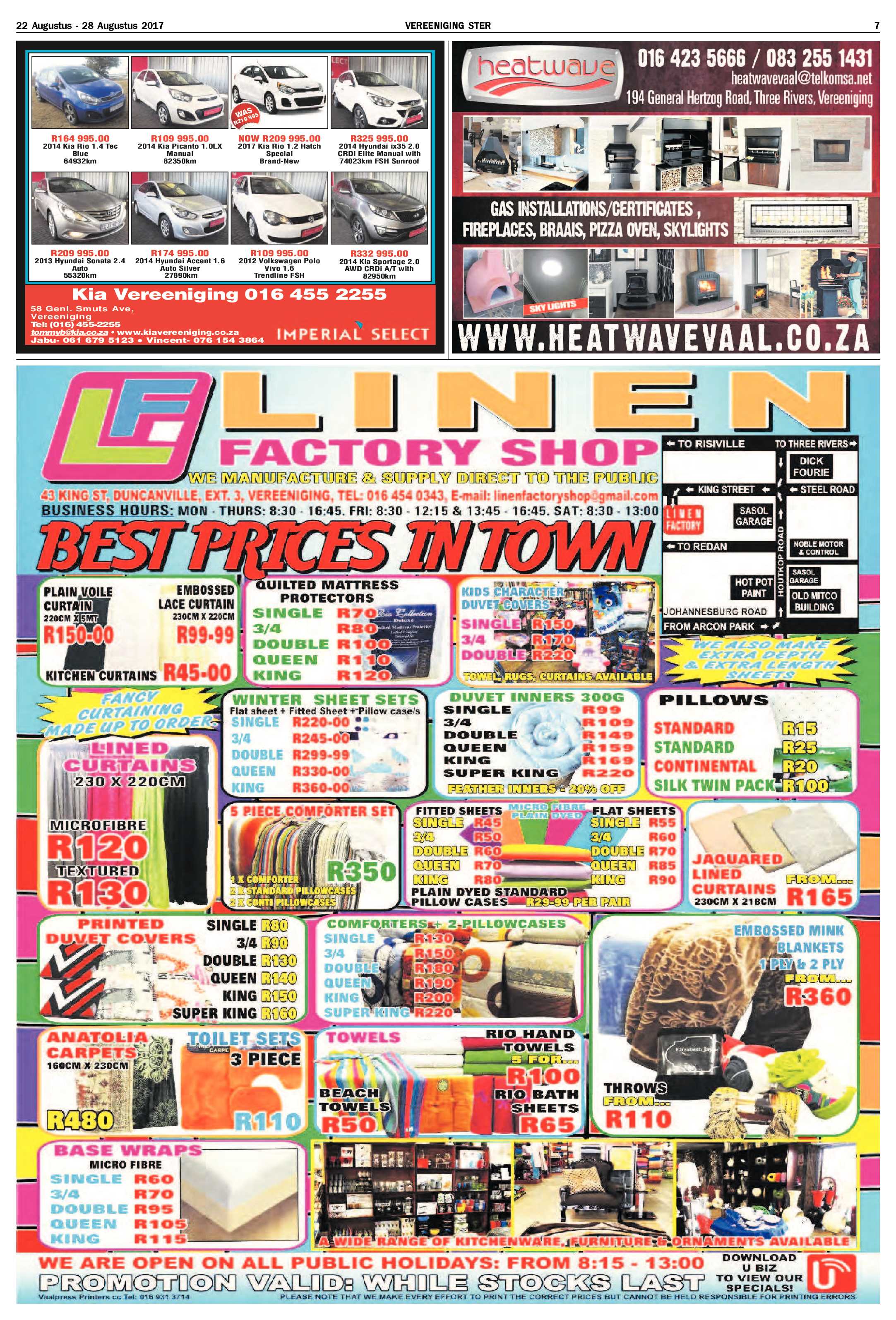 Vereeniging Ster 22 – 28 Augustus 2017 page 7