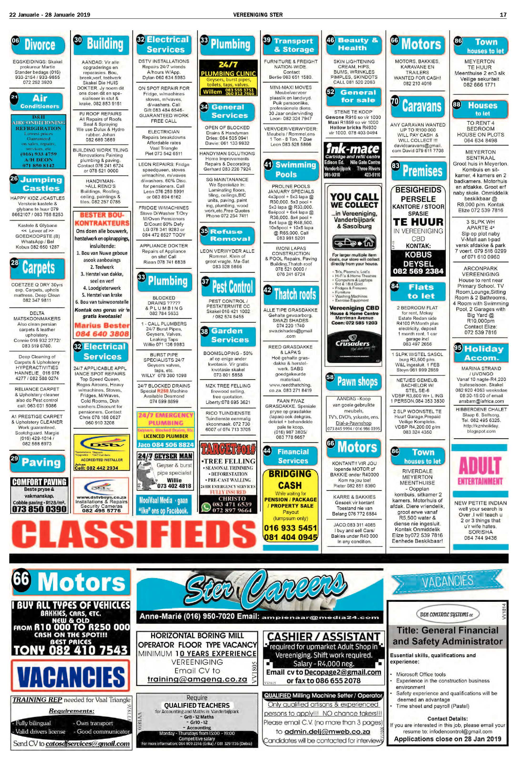 Vereeniging Ster 22 – 28 Januarie 2019 page 17