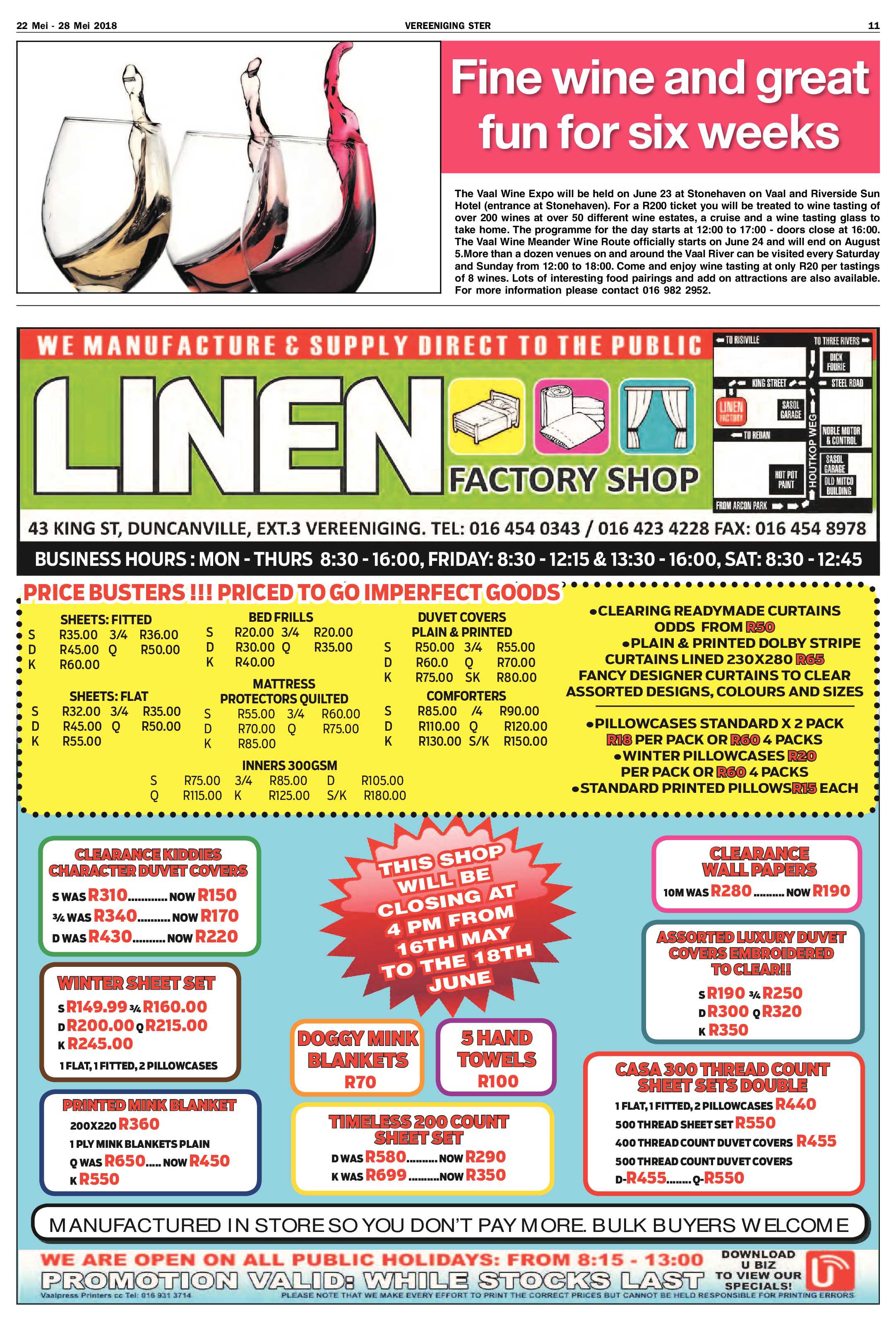 Vereeniging Ster 22 – 28 Mei 2018 page 11