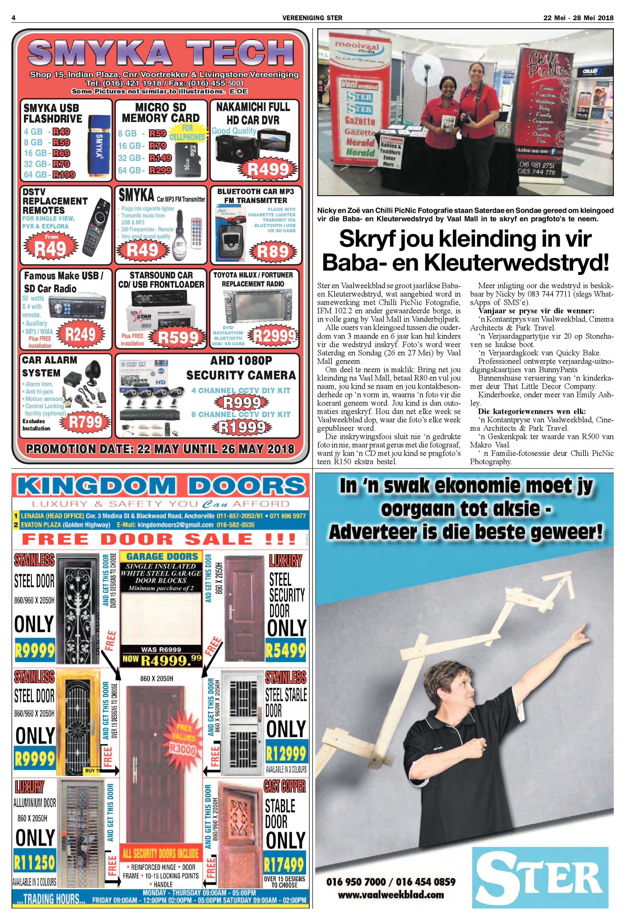 Vereeniging Ster 22 – 28 Mei 2018 page 4