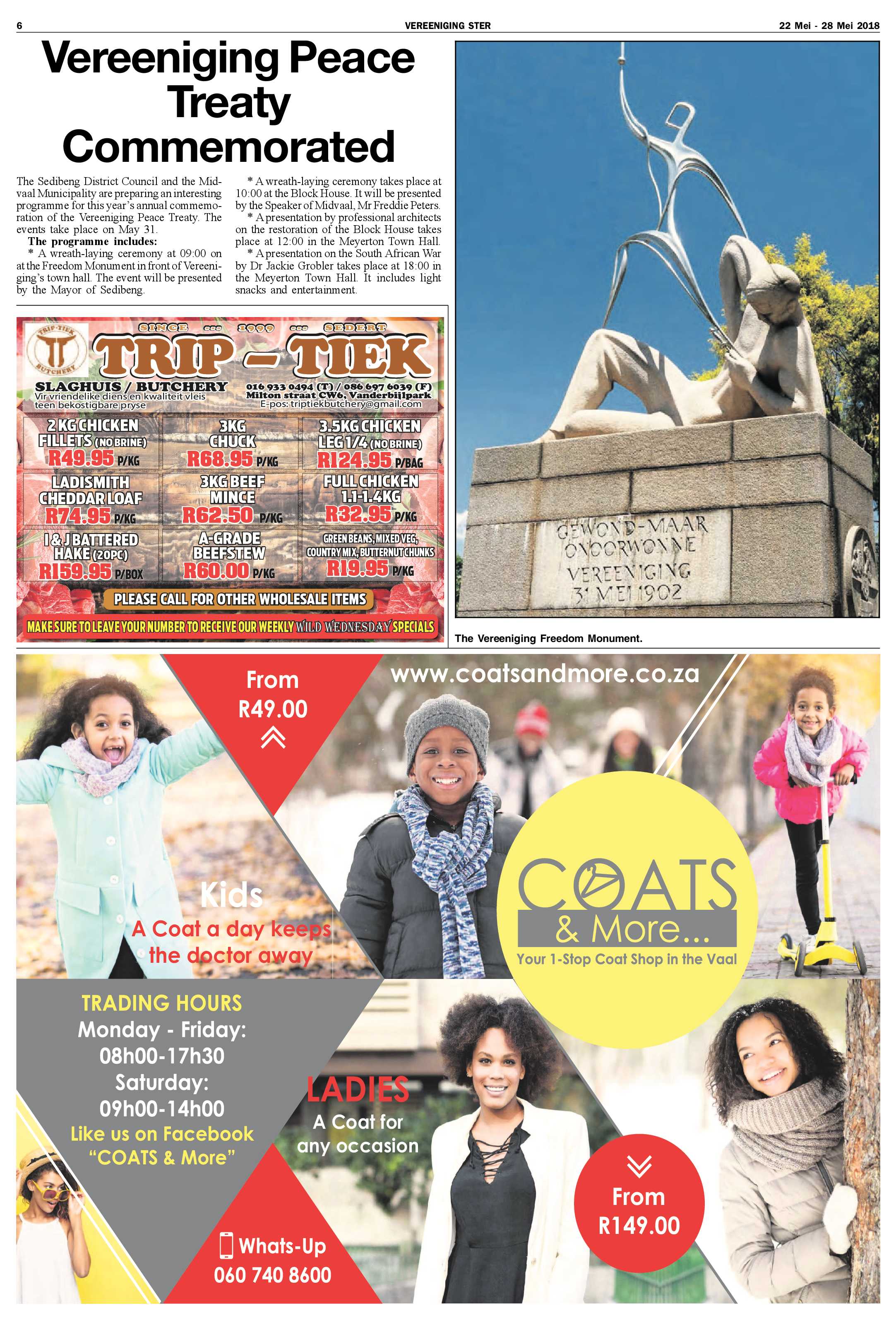 Vereeniging Ster 22 – 28 Mei 2018 page 6