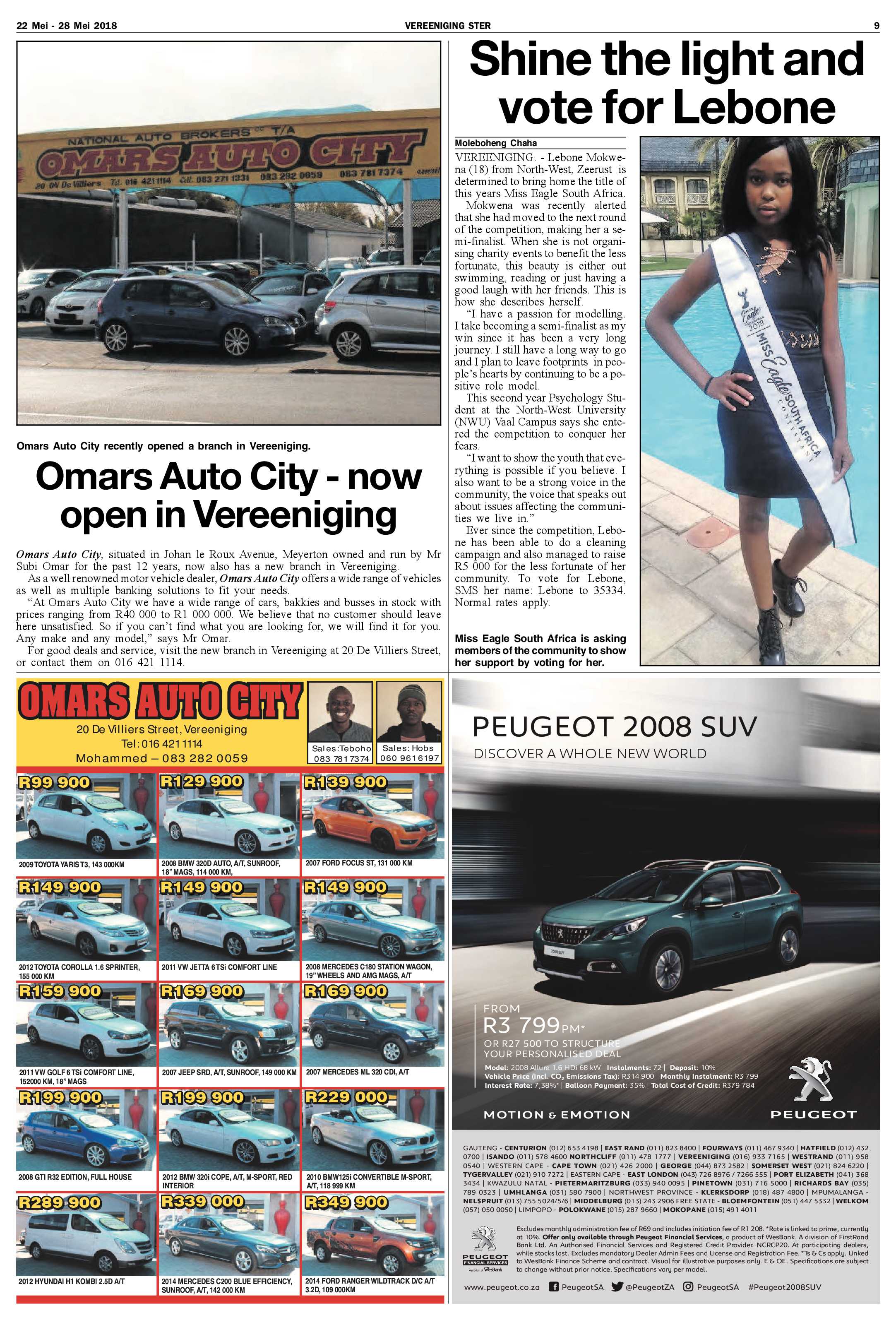 Vereeniging Ster 22 – 28 Mei 2018 page 9