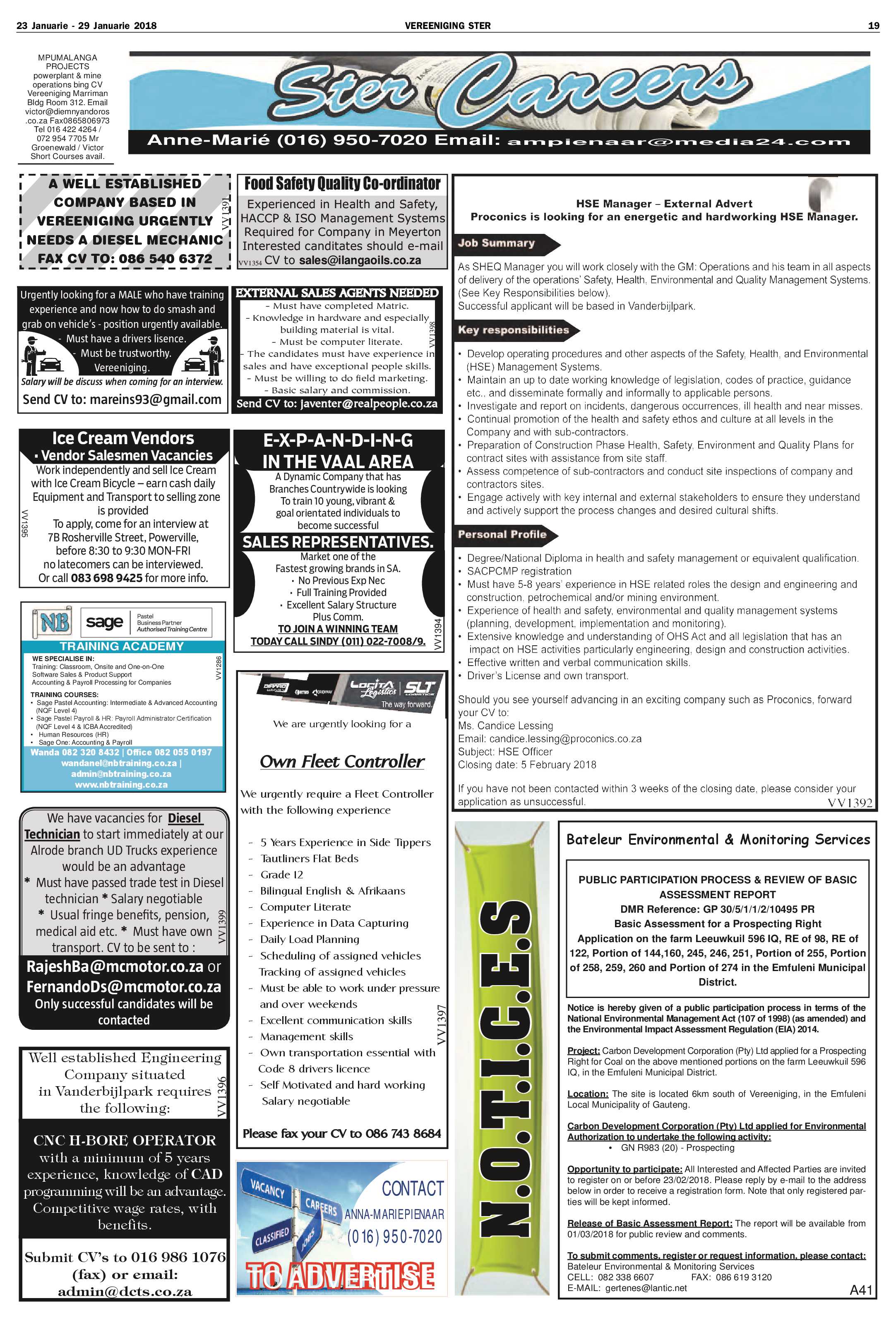 Vereeniging Ster 23 – 29 Januarie 2018 page 19