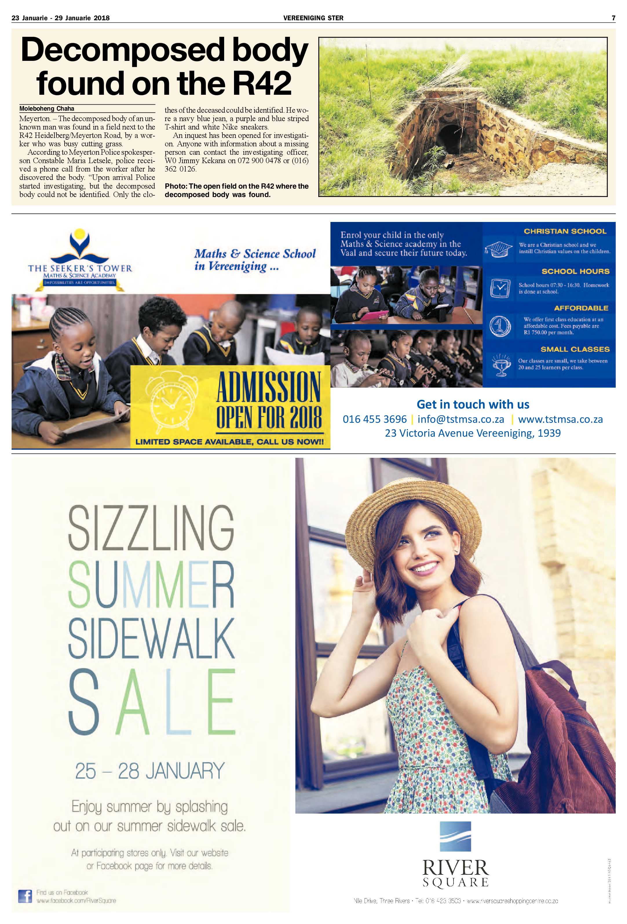 Vereeniging Ster 23 – 29 Januarie 2018 page 7