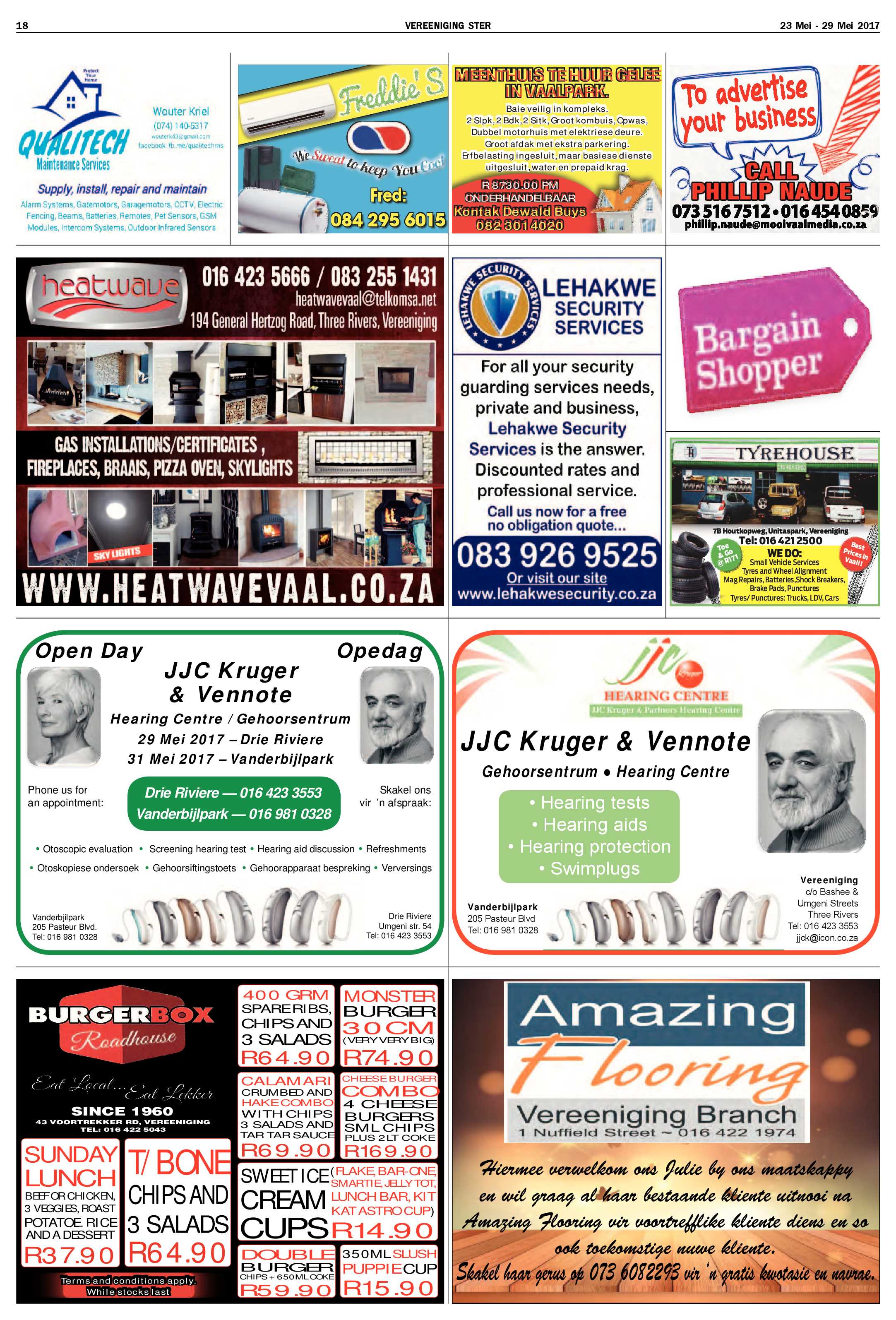 Vereeniging Ster 23 – 29 Mei 2017 page 18