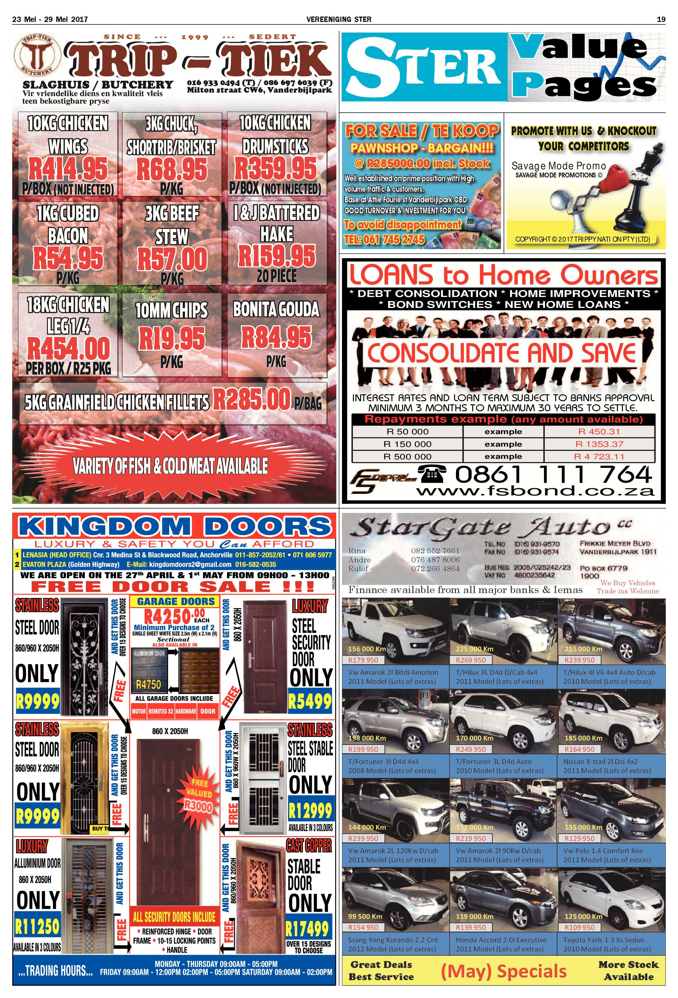 Vereeniging Ster 23 – 29 Mei 2017 page 19