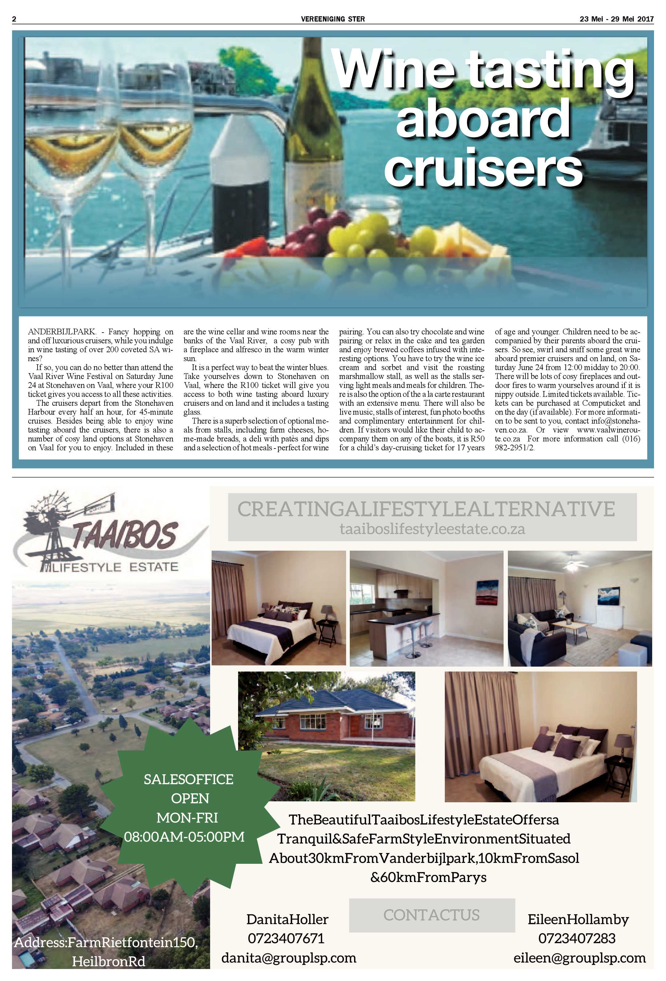 Vereeniging Ster 23 – 29 Mei 2017 page 2