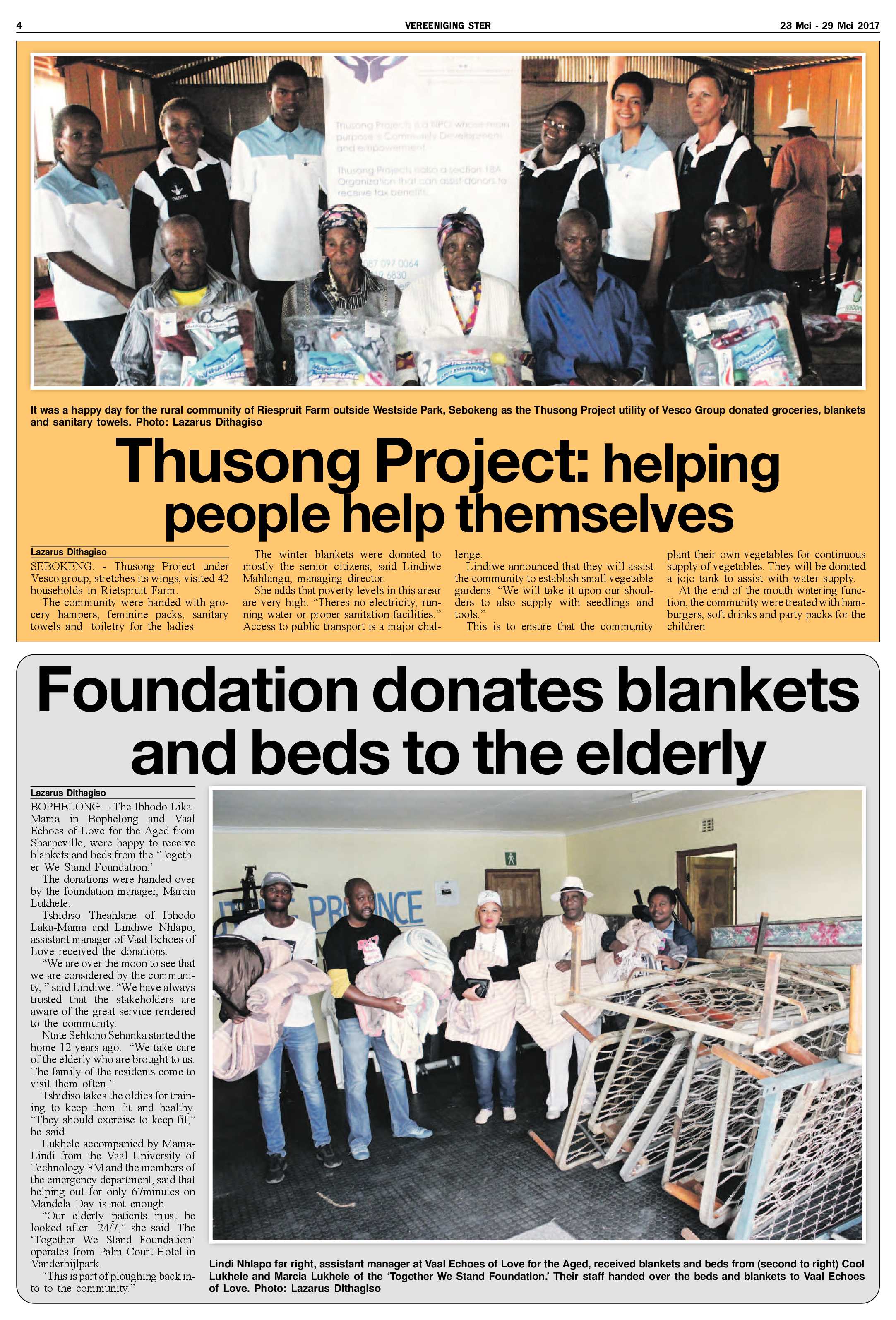 Vereeniging Ster 23 – 29 Mei 2017 page 4