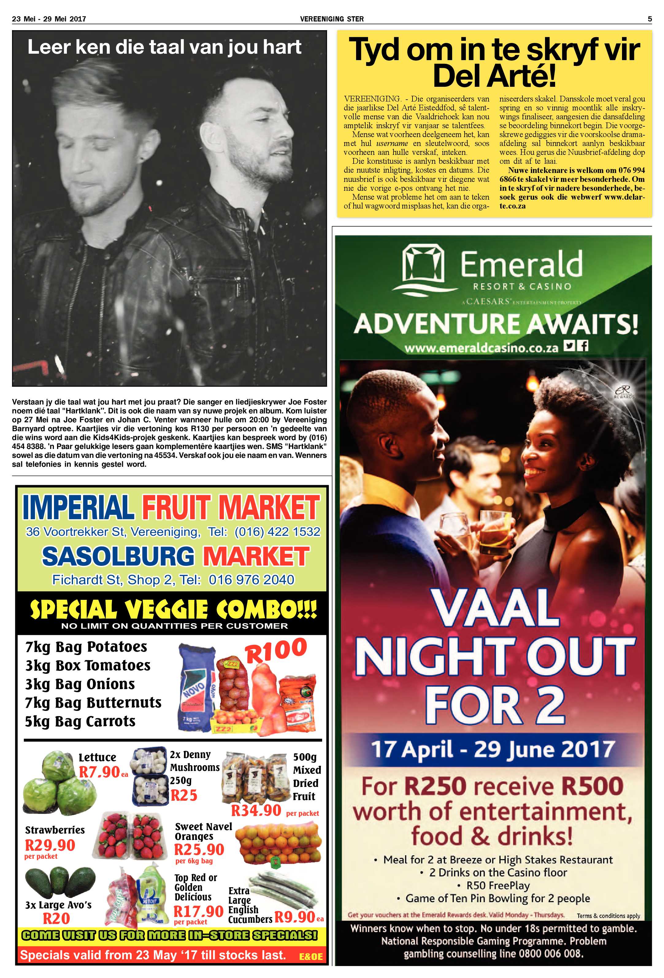 Vereeniging Ster 23 – 29 Mei 2017 page 5