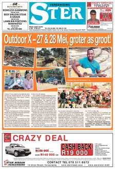 Vereeniging Ster 23 – 29 Mei 2017