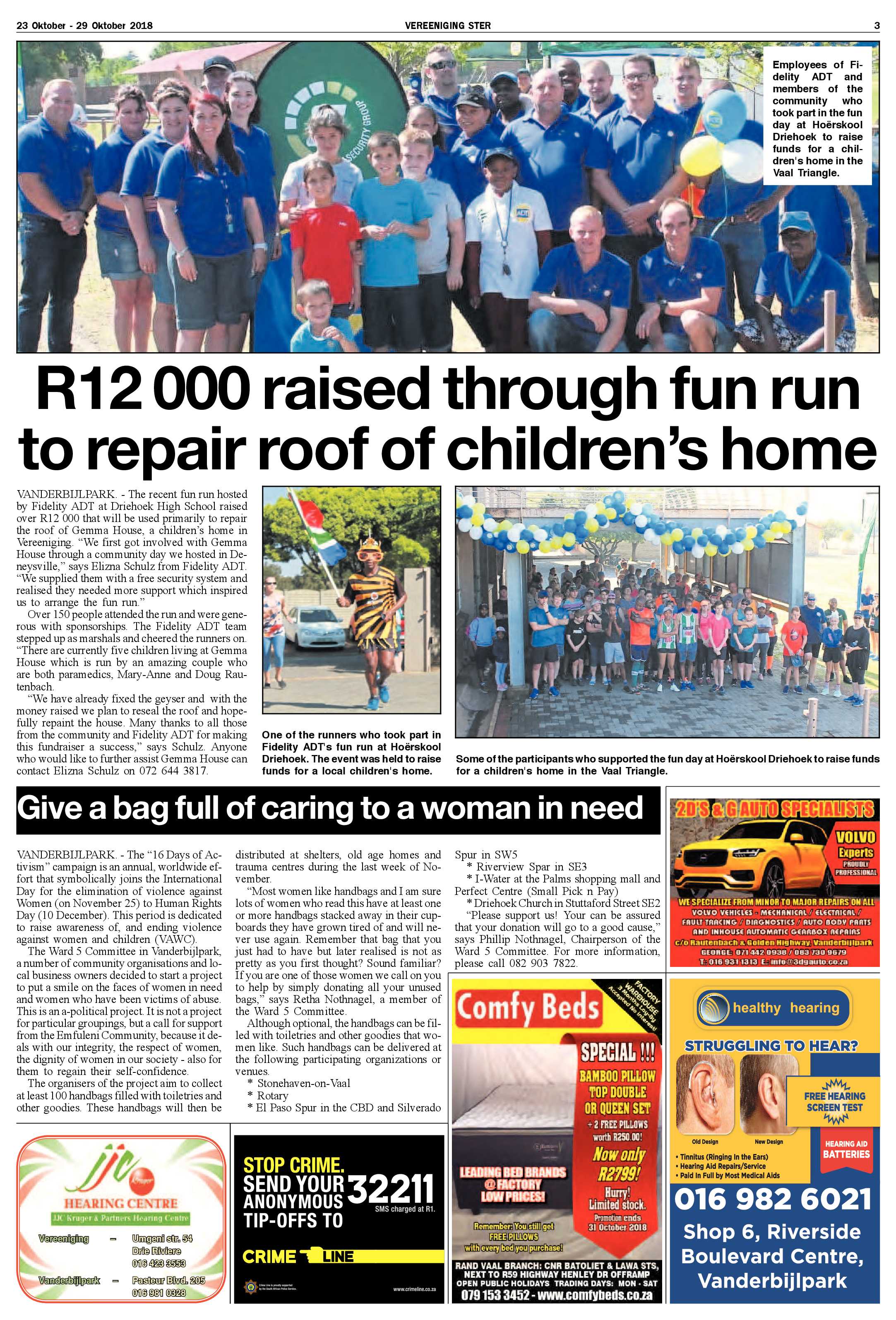 Vereeniging Ster 23 – 29 Oktober 2018 page 3