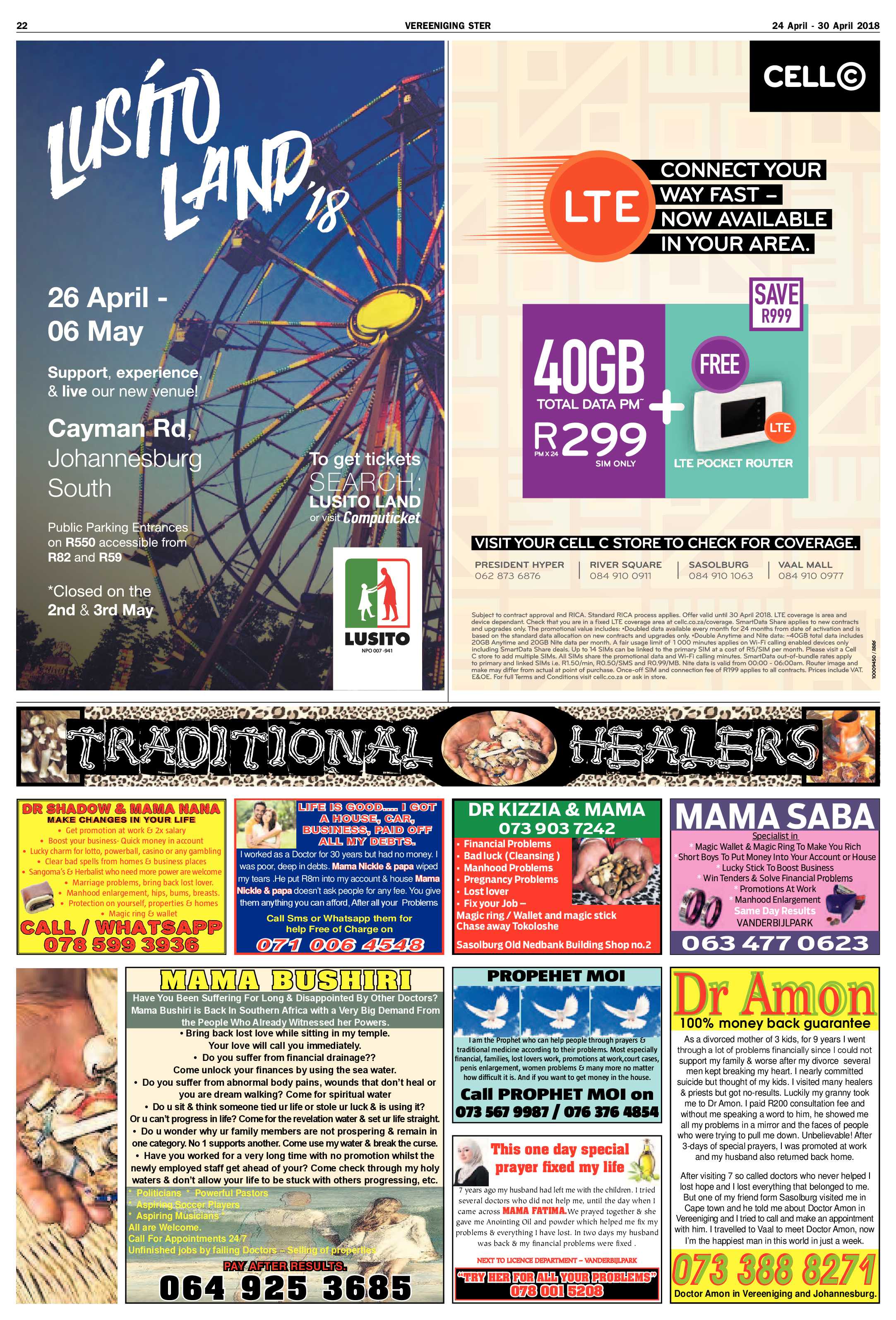 Vereeniging Ster 24 – 30 April 2018 page 22