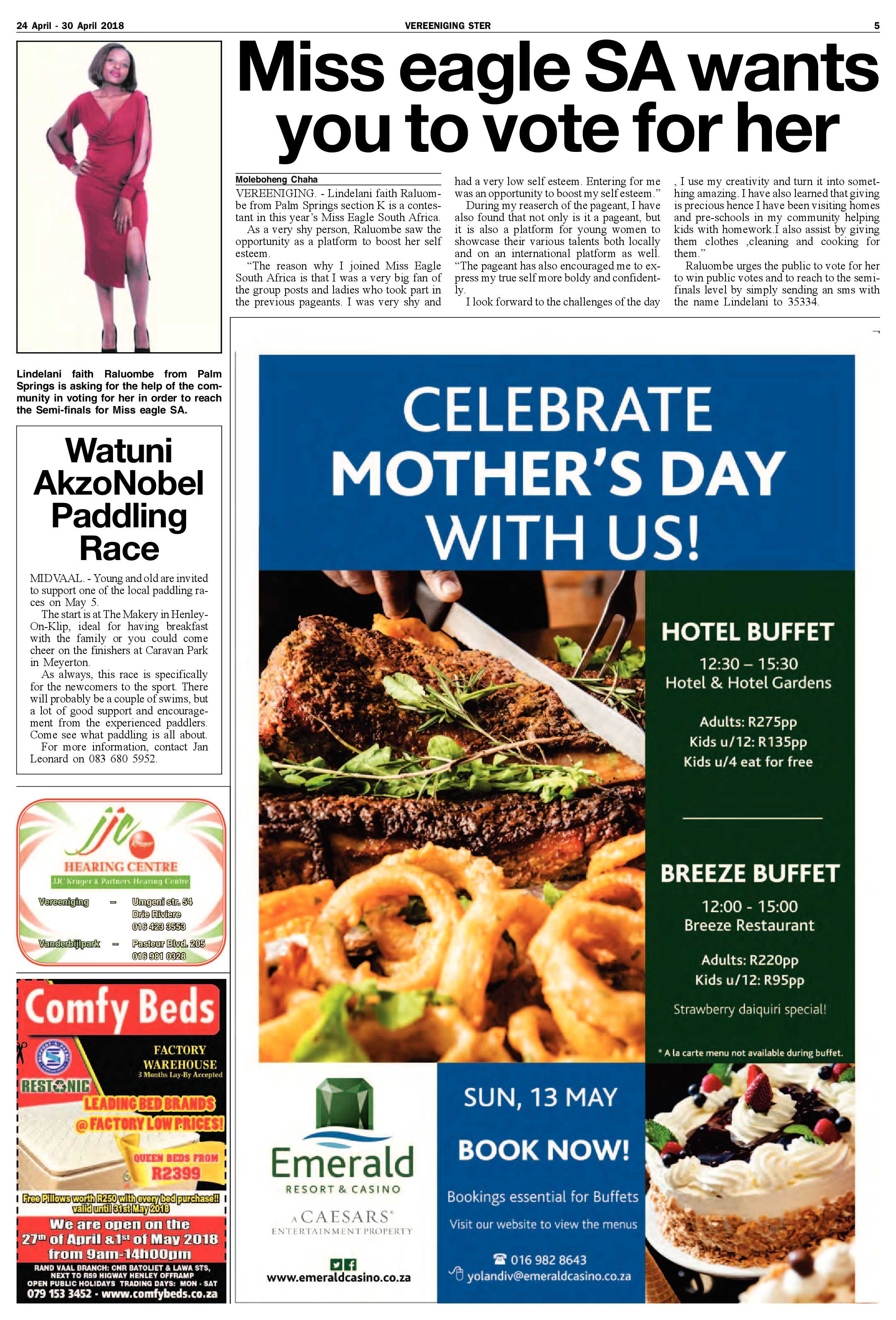 Vereeniging Ster 24 – 30 April 2018 page 5