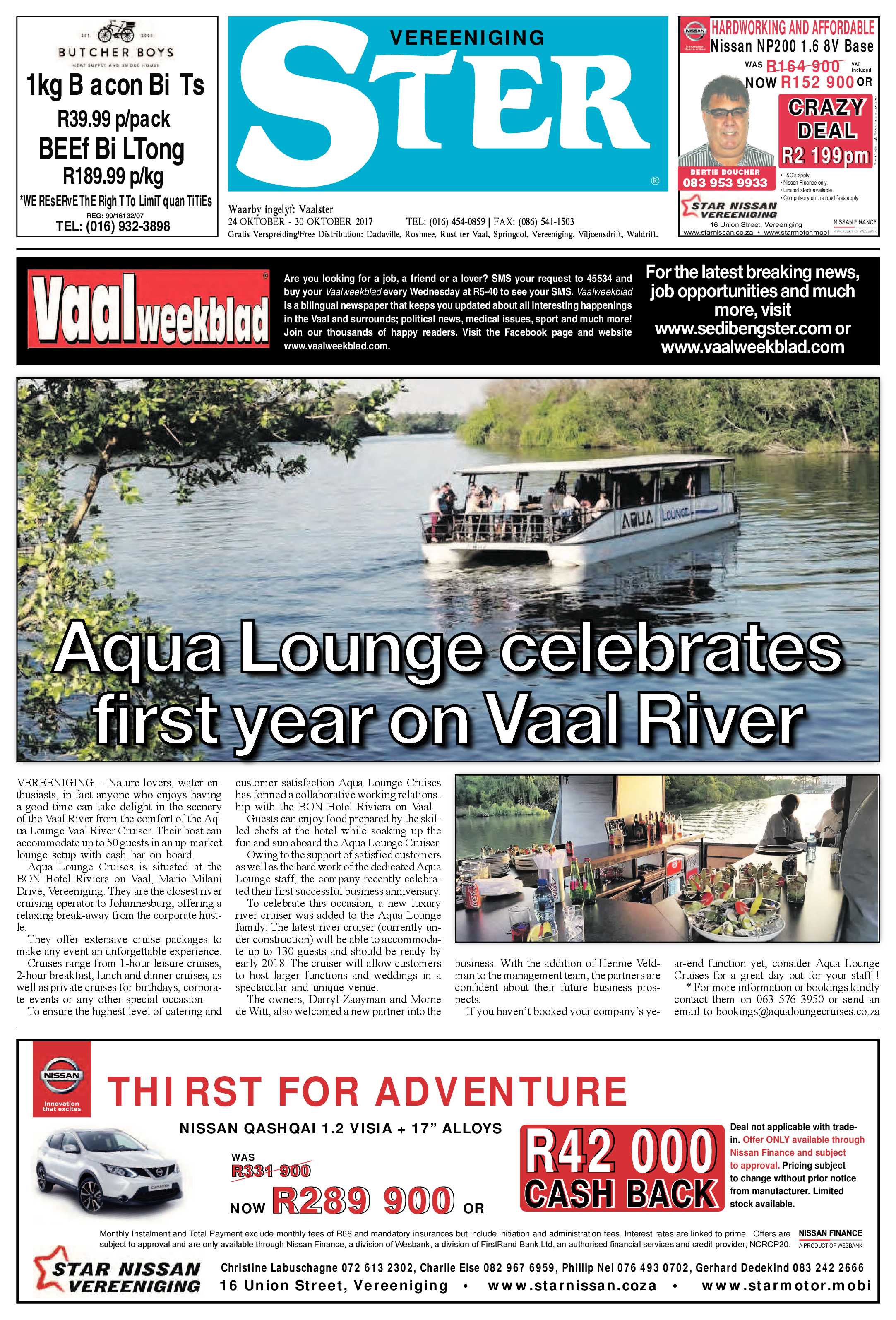 Vereeniging Ster 24 – 30 Oktober 2017 page 1