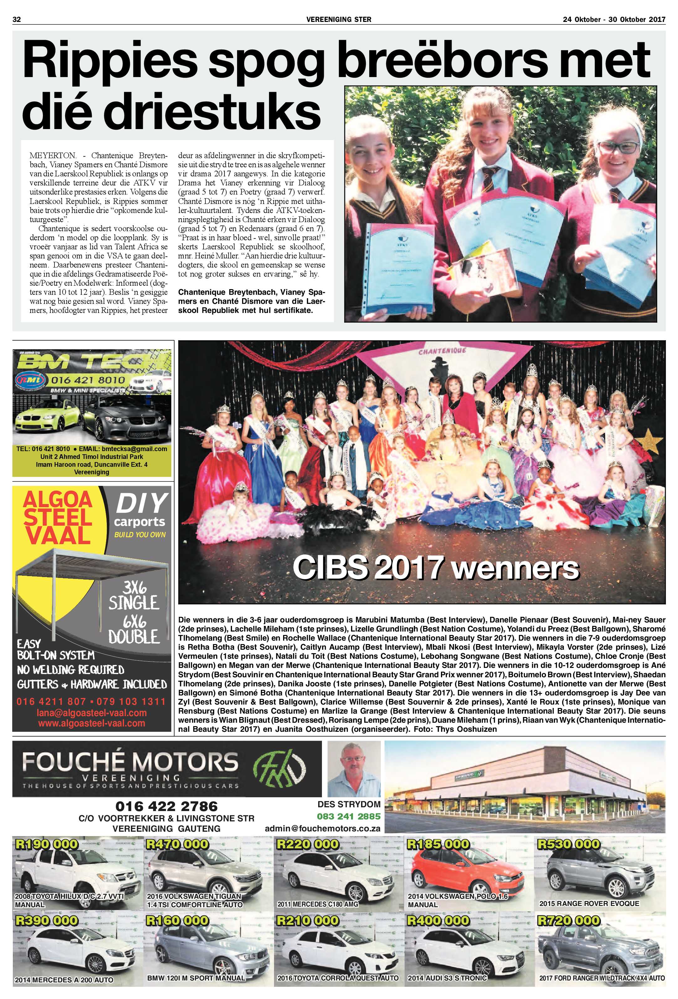 Vereeniging Ster 24 – 30 Oktober 2017 page 31