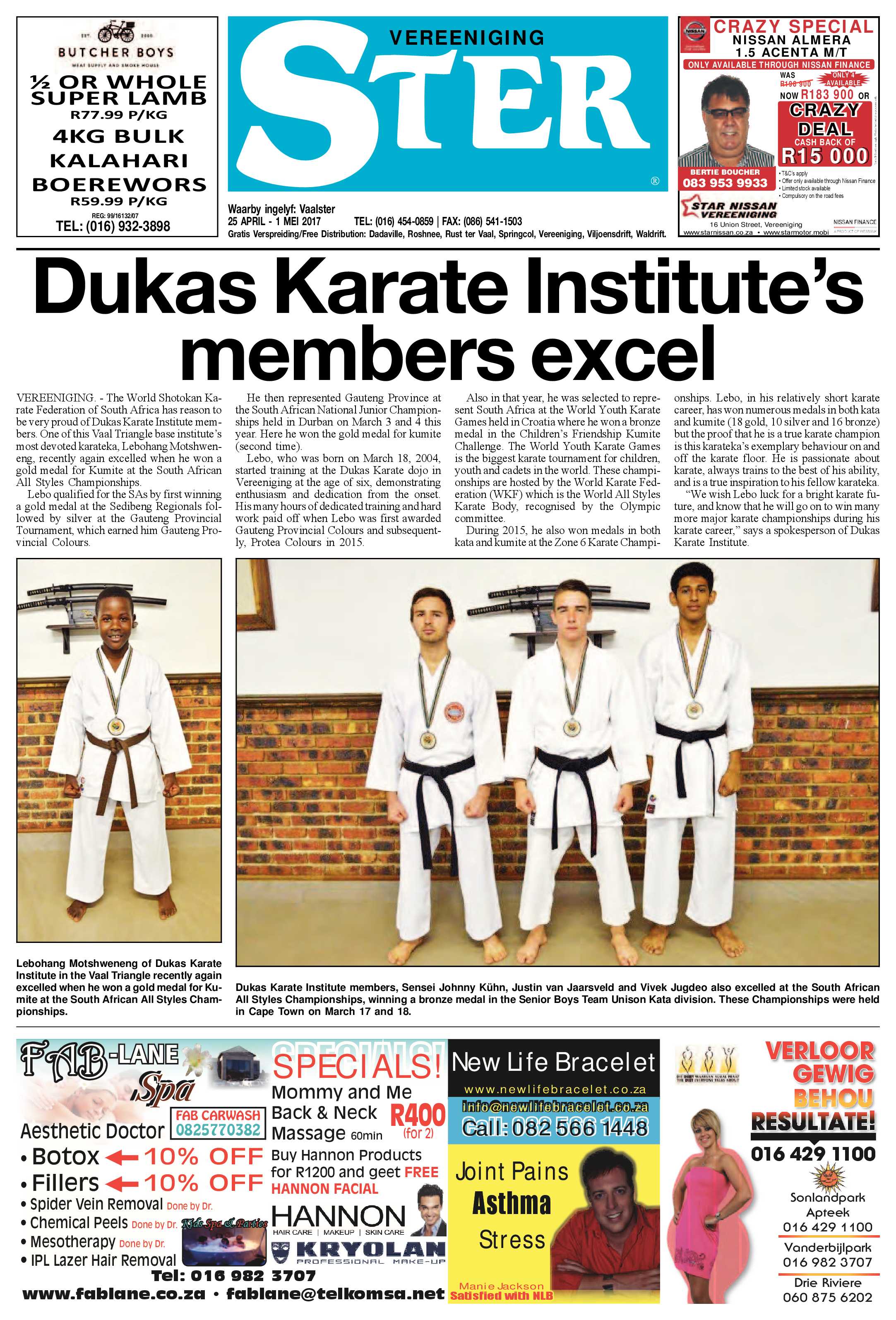 Vereeniging Ster 25 April – 1 Mei 2017 page 1