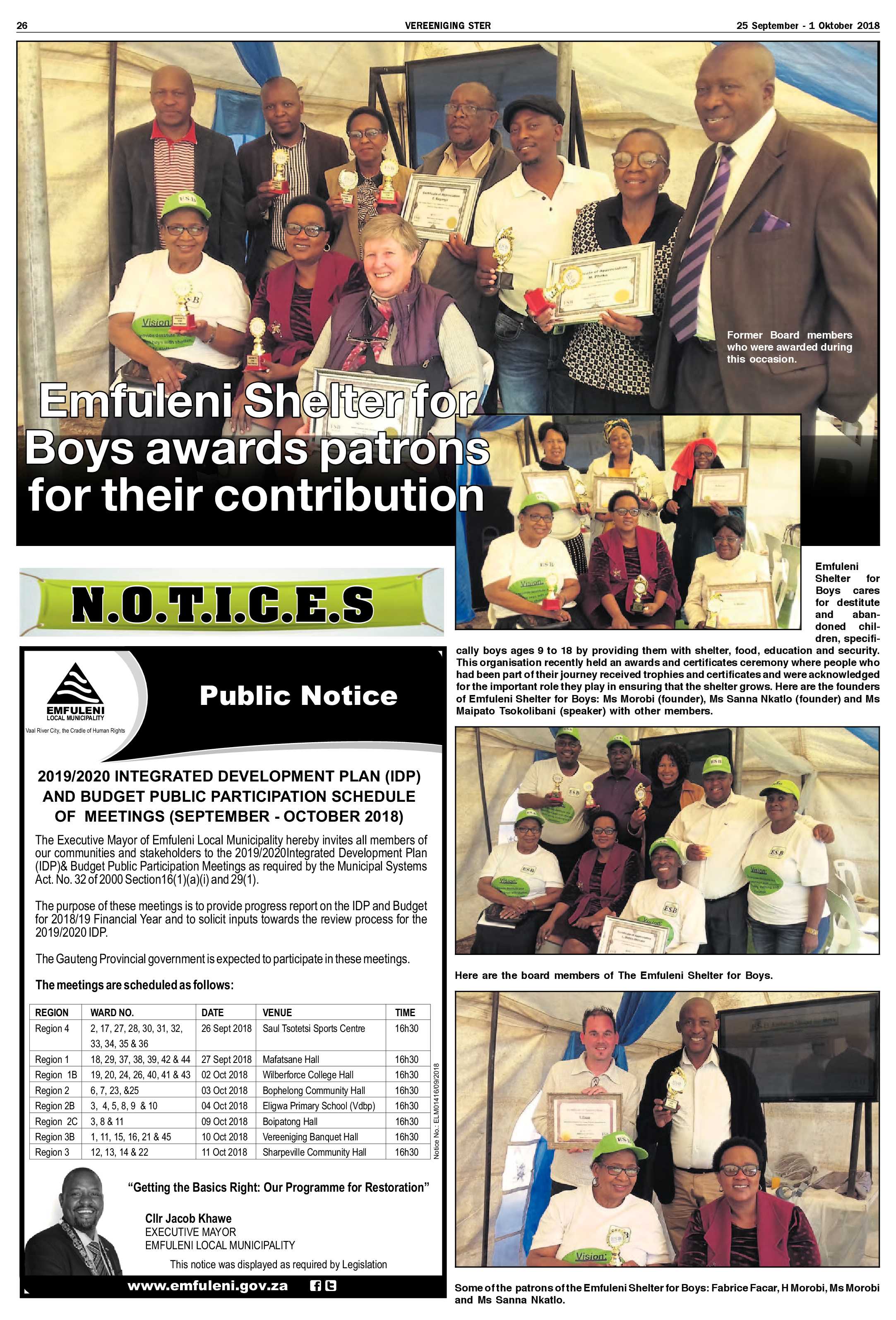 Vereeniging Ster 25 September – 1 Oktober 2018 page 25