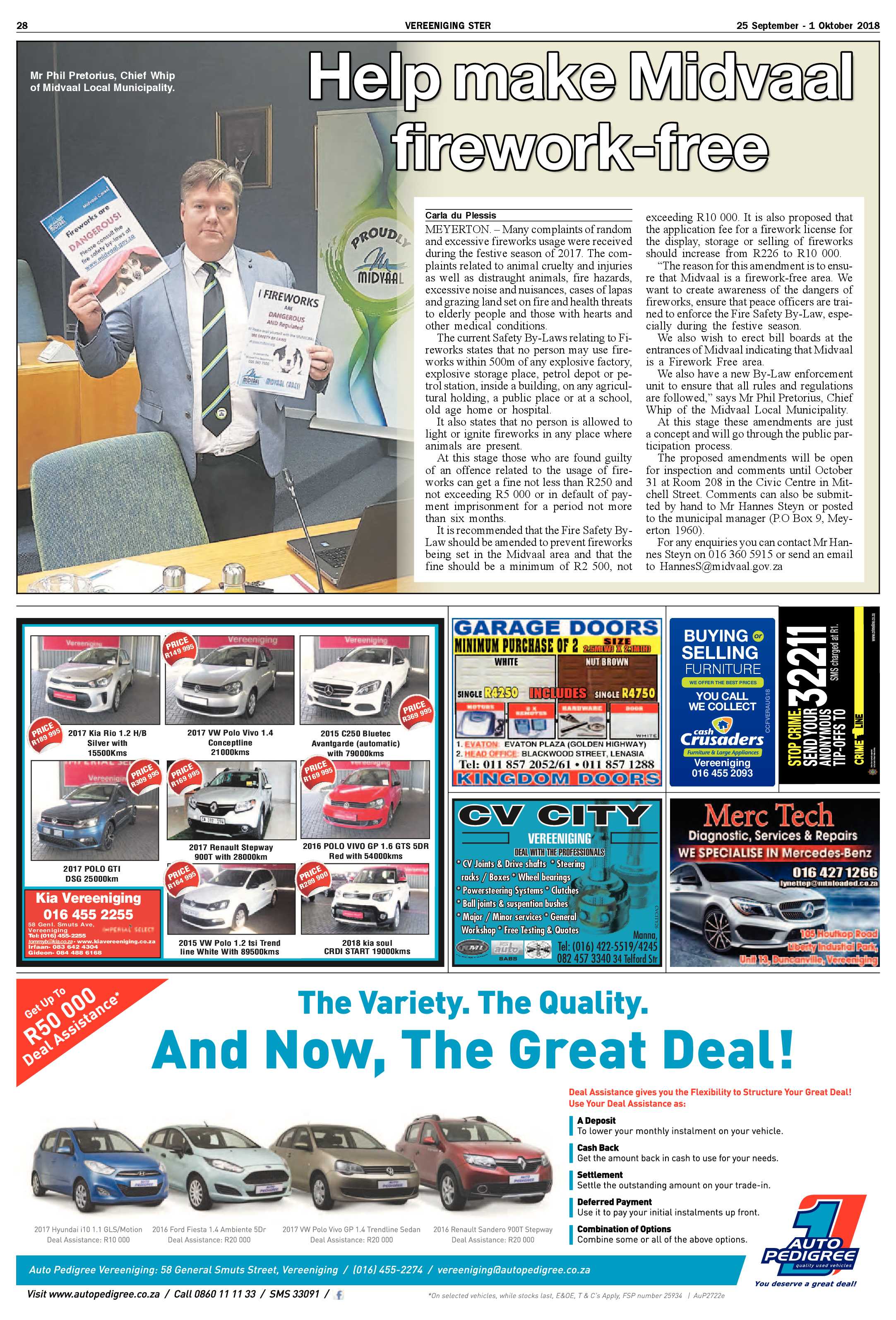 Vereeniging Ster 25 September – 1 Oktober 2018 page 27