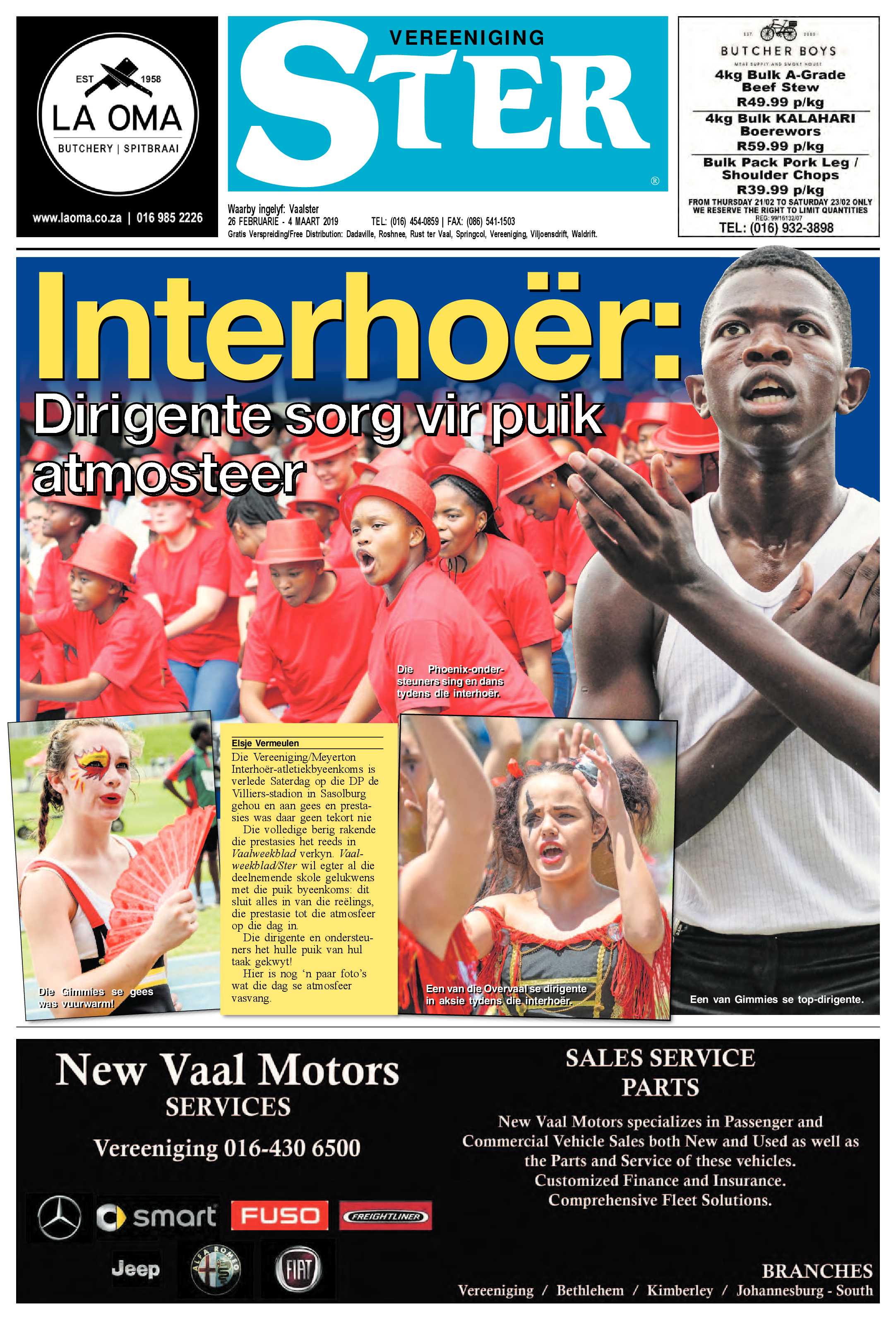 Vereeniging Ster 26 Februarie – 4 Maart 2019 page 1