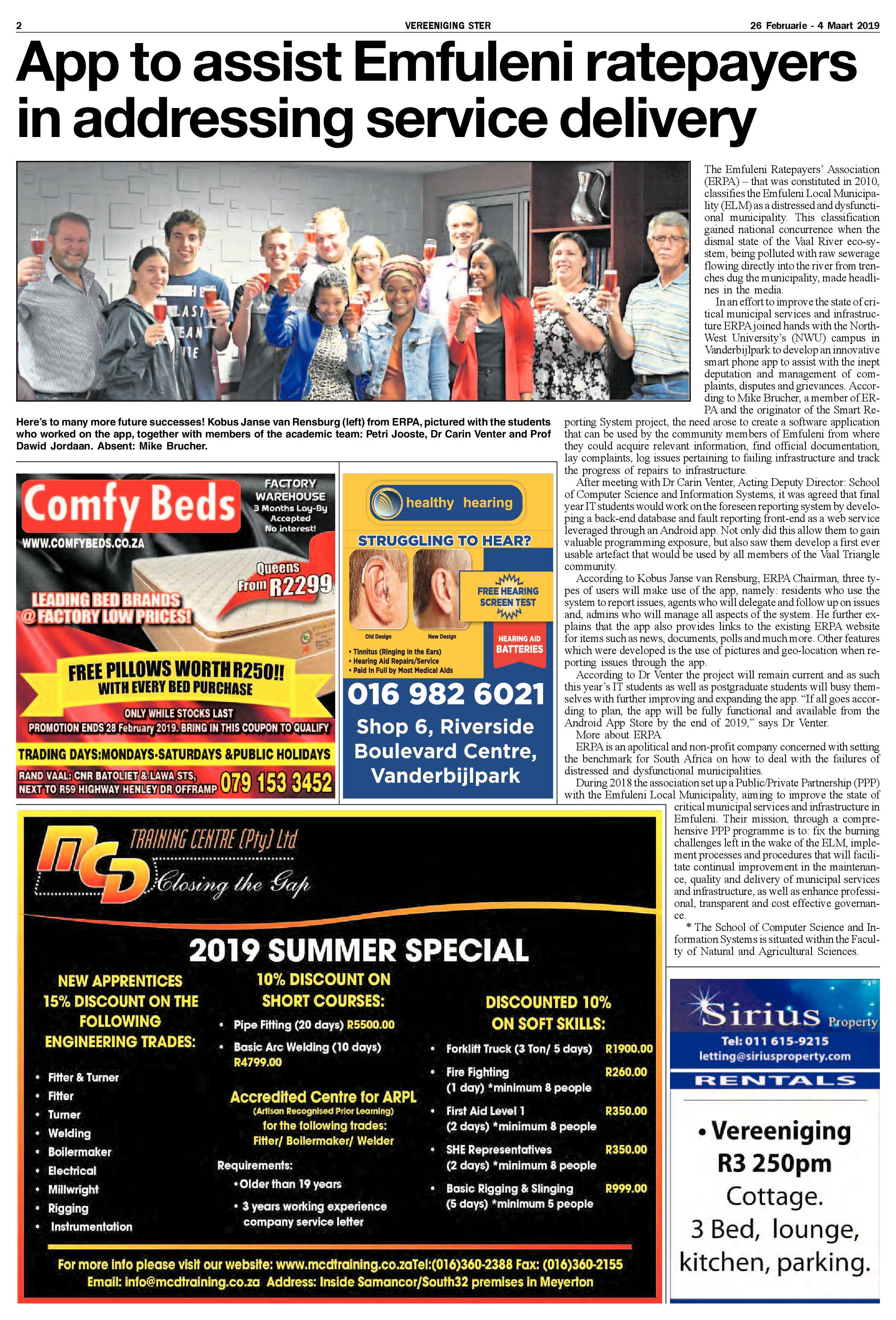 Vereeniging Ster 26 Februarie – 4 Maart 2019 page 2