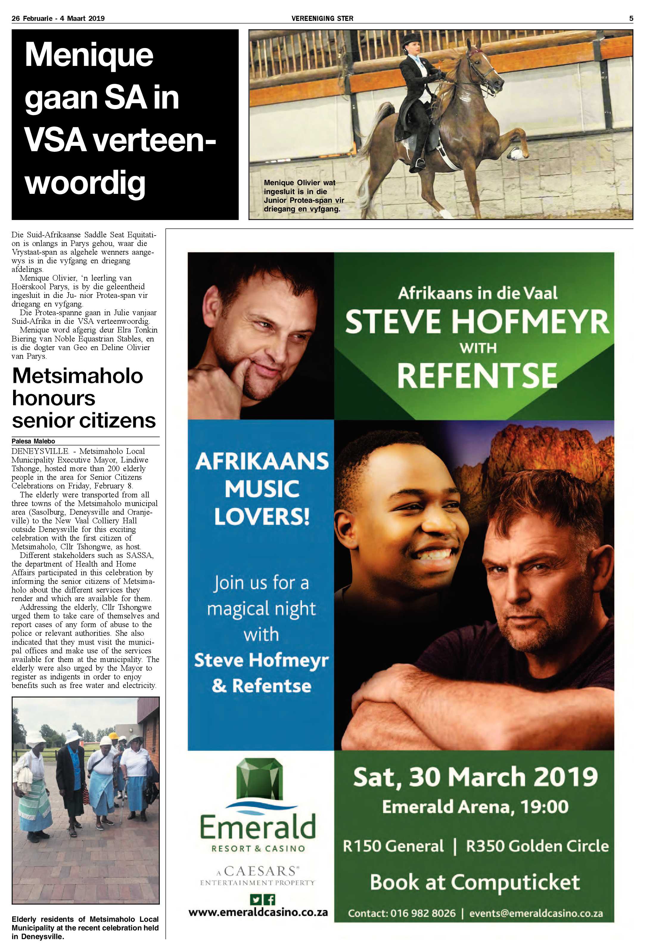 Vereeniging Ster 26 Februarie – 4 Maart 2019 page 5