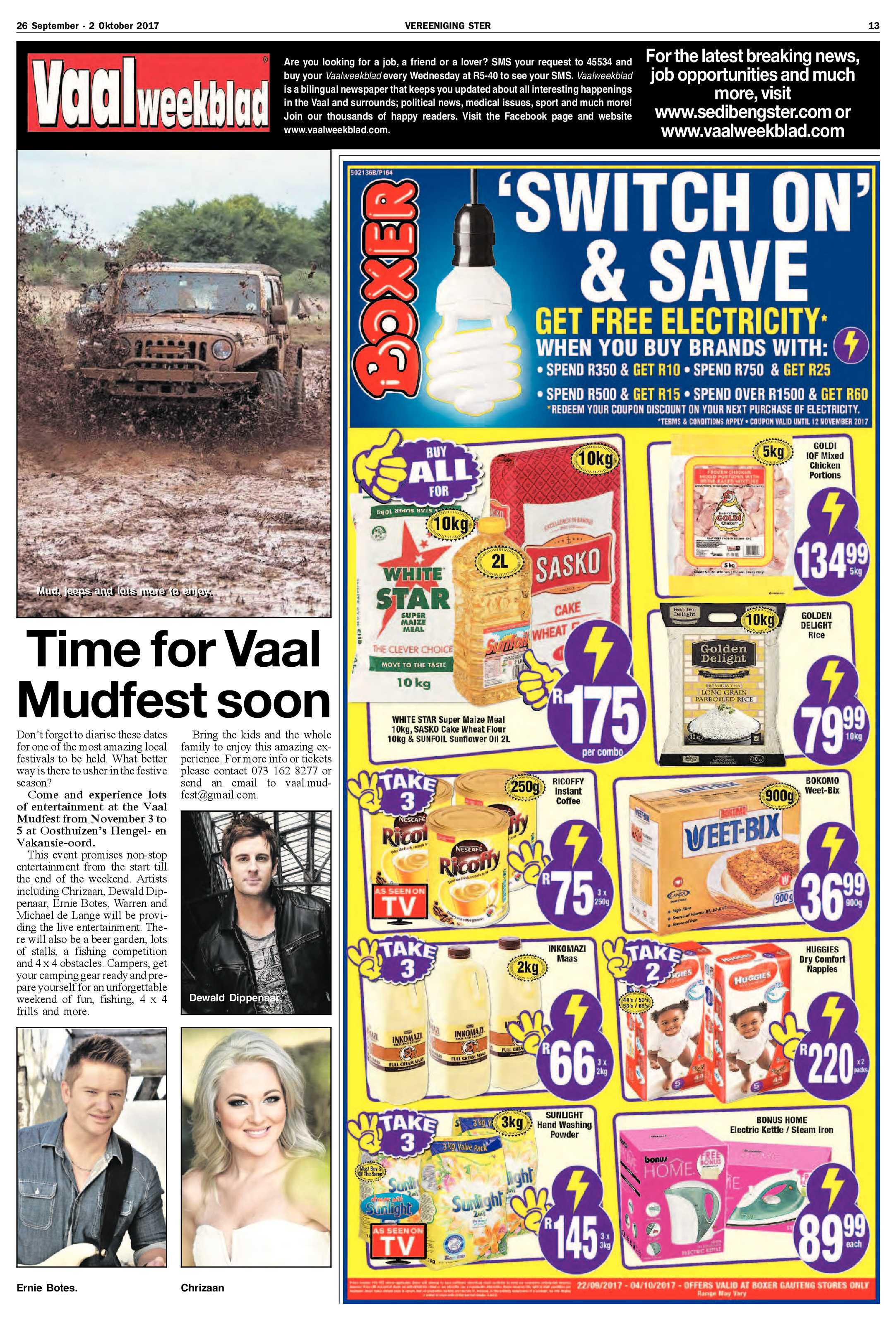 Vereeniging Ster 26 September – 2 Oktober 2017 page 13