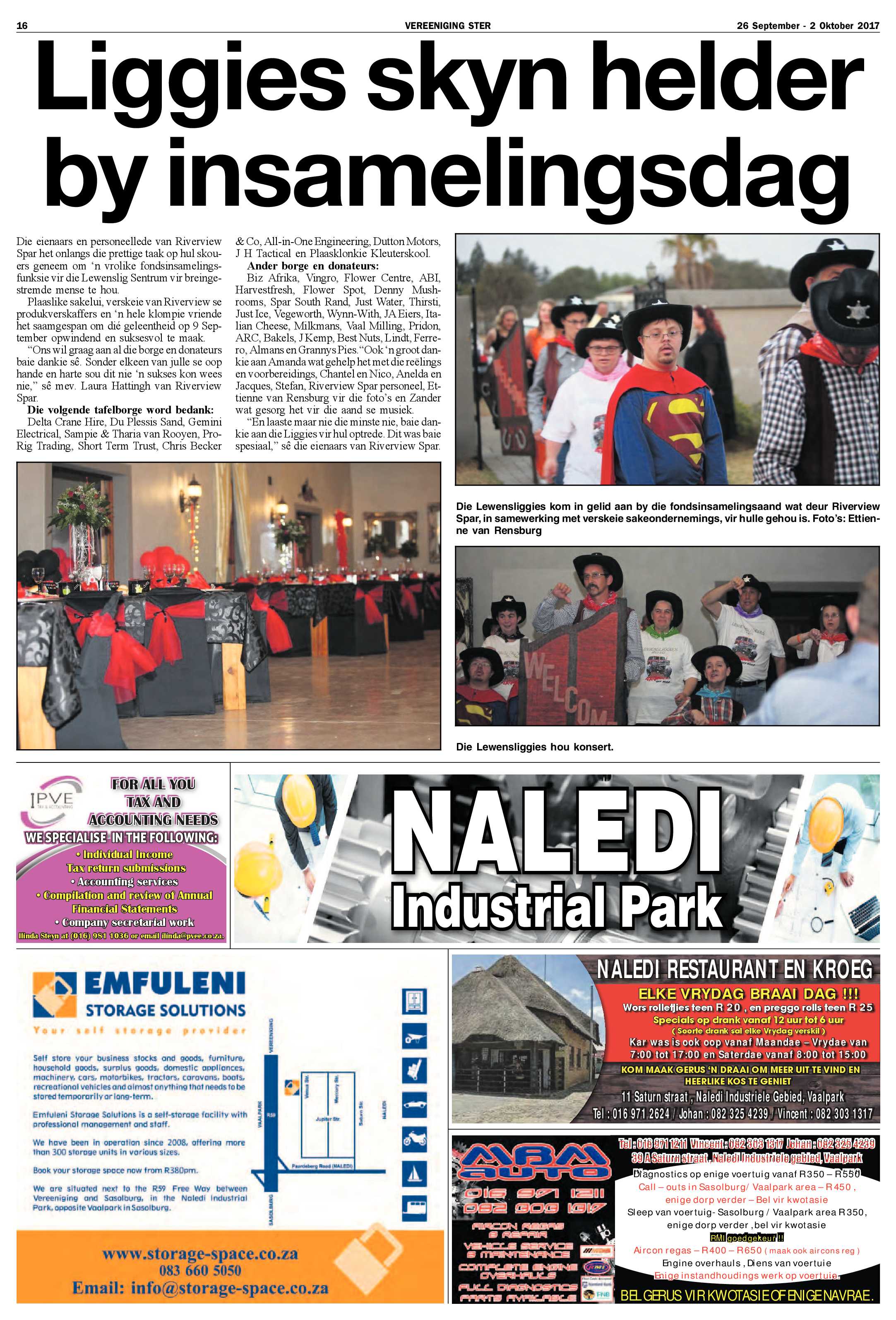 Vereeniging Ster 26 September – 2 Oktober 2017 page 16