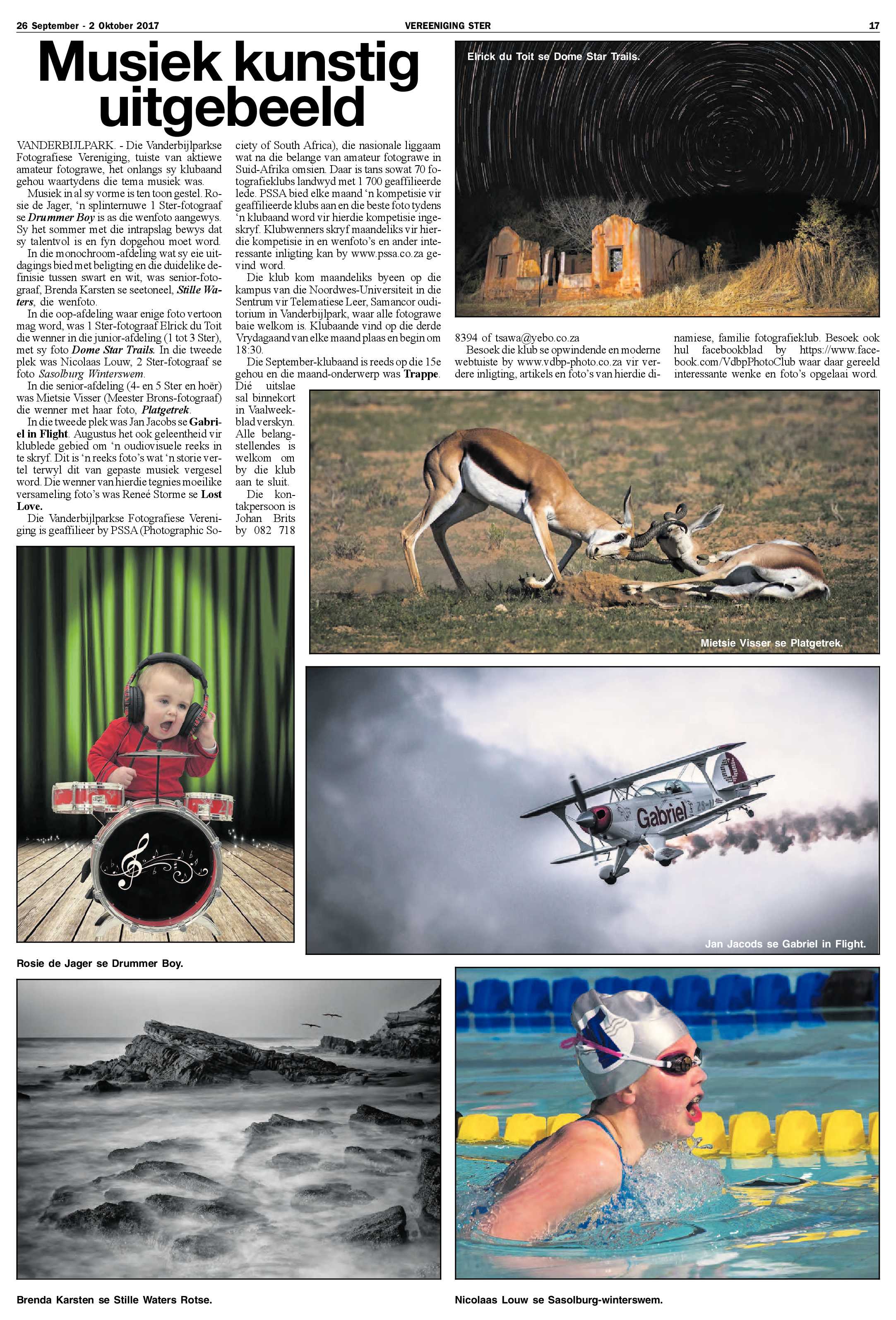 Vereeniging Ster 26 September – 2 Oktober 2017 page 17