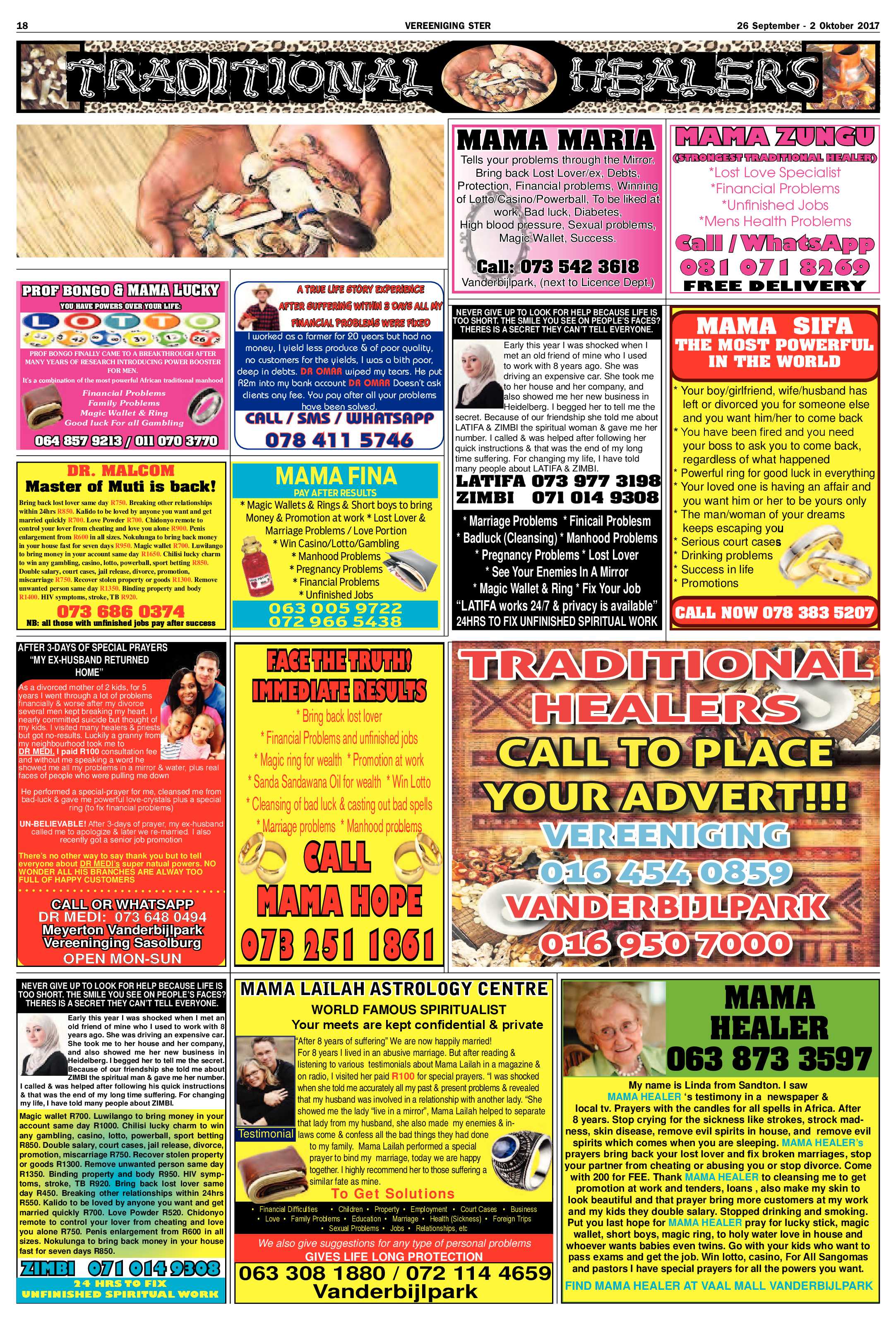 Vereeniging Ster 26 September – 2 Oktober 2017 page 18