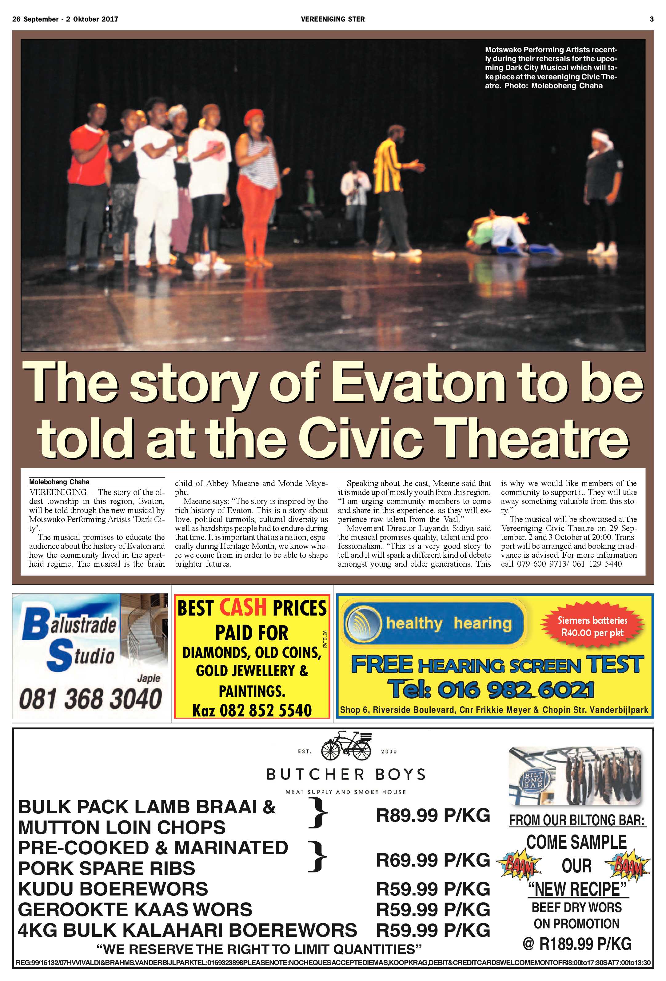 Vereeniging Ster 26 September – 2 Oktober 2017 page 3