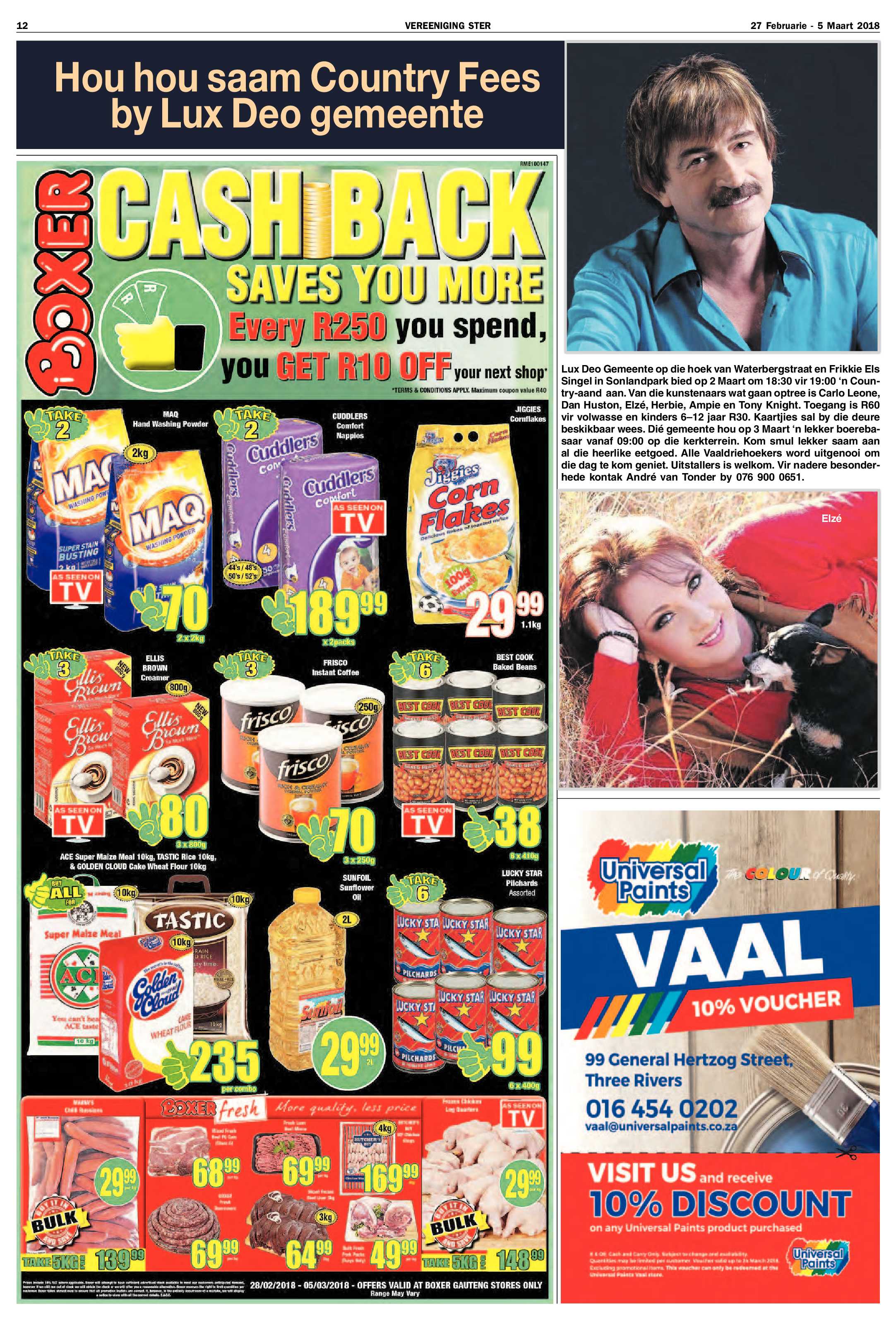 Vereeniging Ster 27 Maart – 5 Februarie 2018 page 12