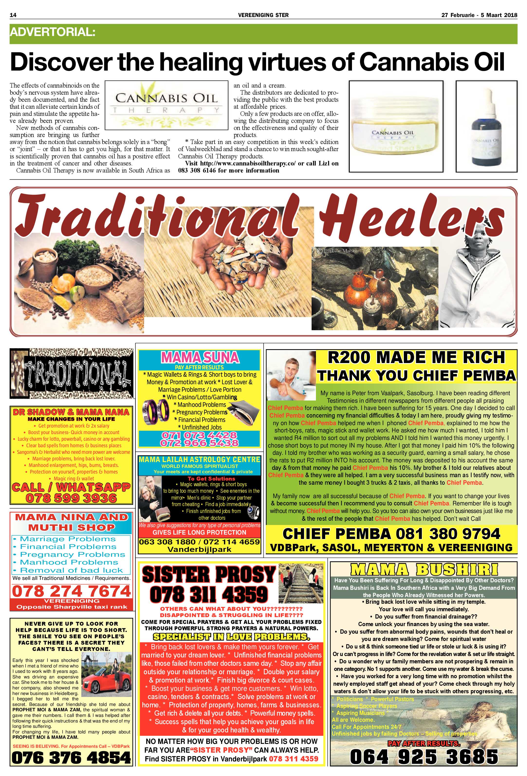 Vereeniging Ster 27 Maart – 5 Februarie 2018 page 14