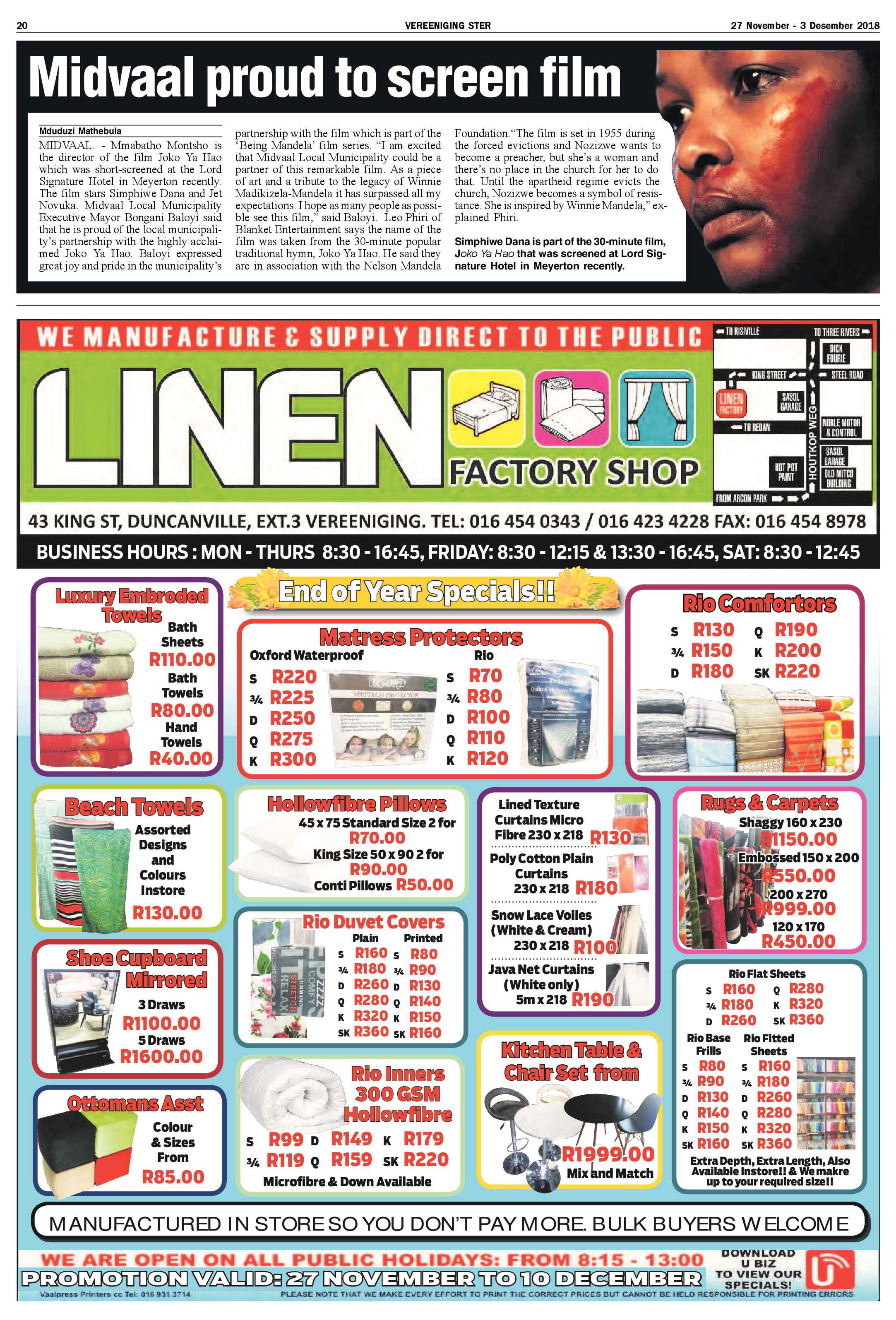 Vereeniging Ster 27 November – 3 Desember 2018 page 20