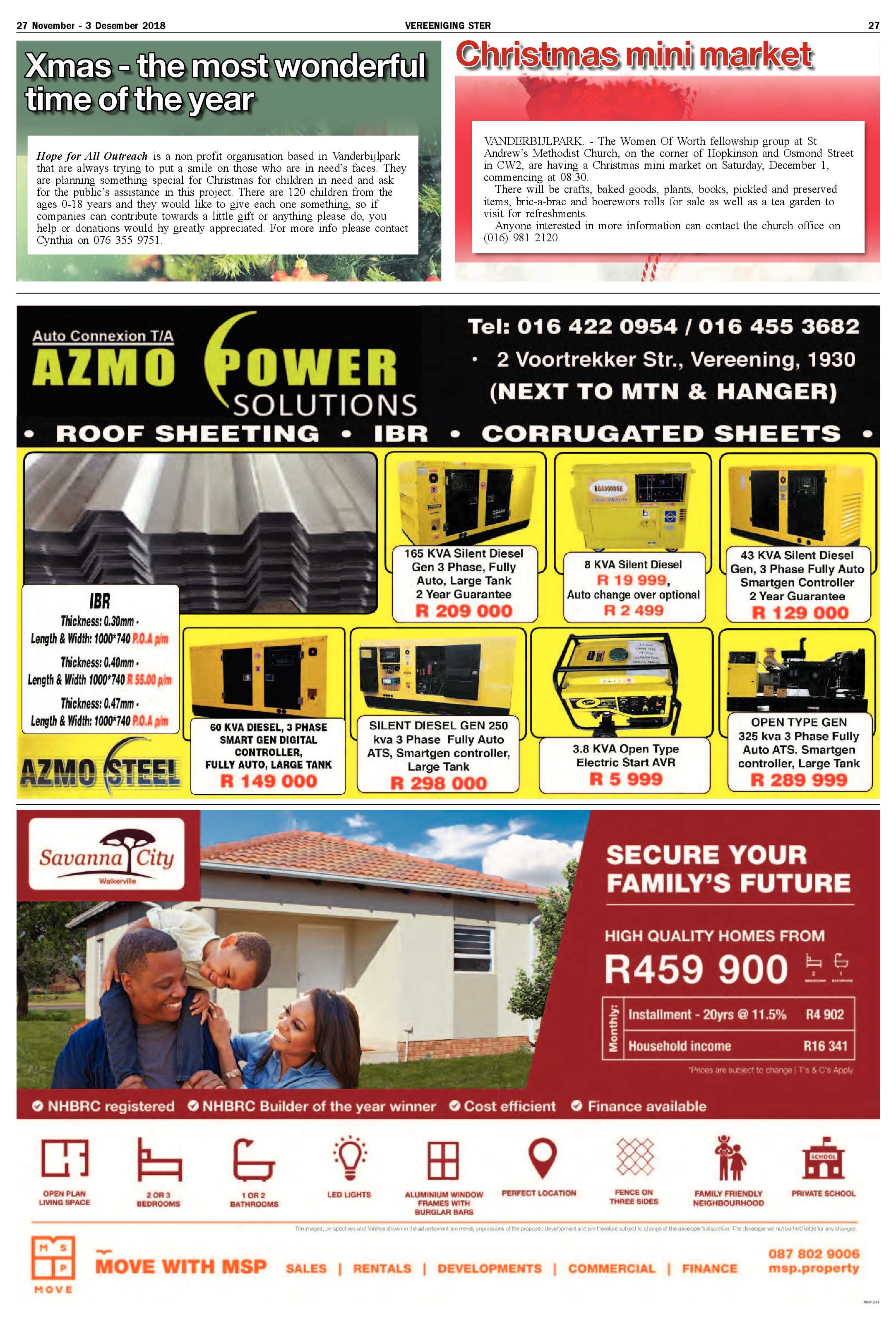 Vereeniging Ster 27 November – 3 Desember 2018 page 27