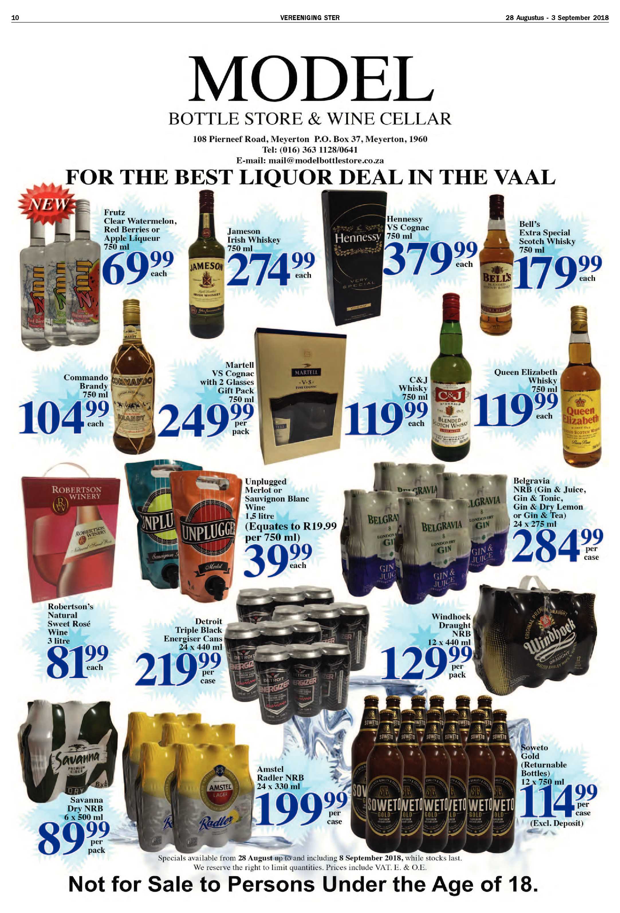 Vereeniging Ster 28 Augustus – 3 September 2018 page 10