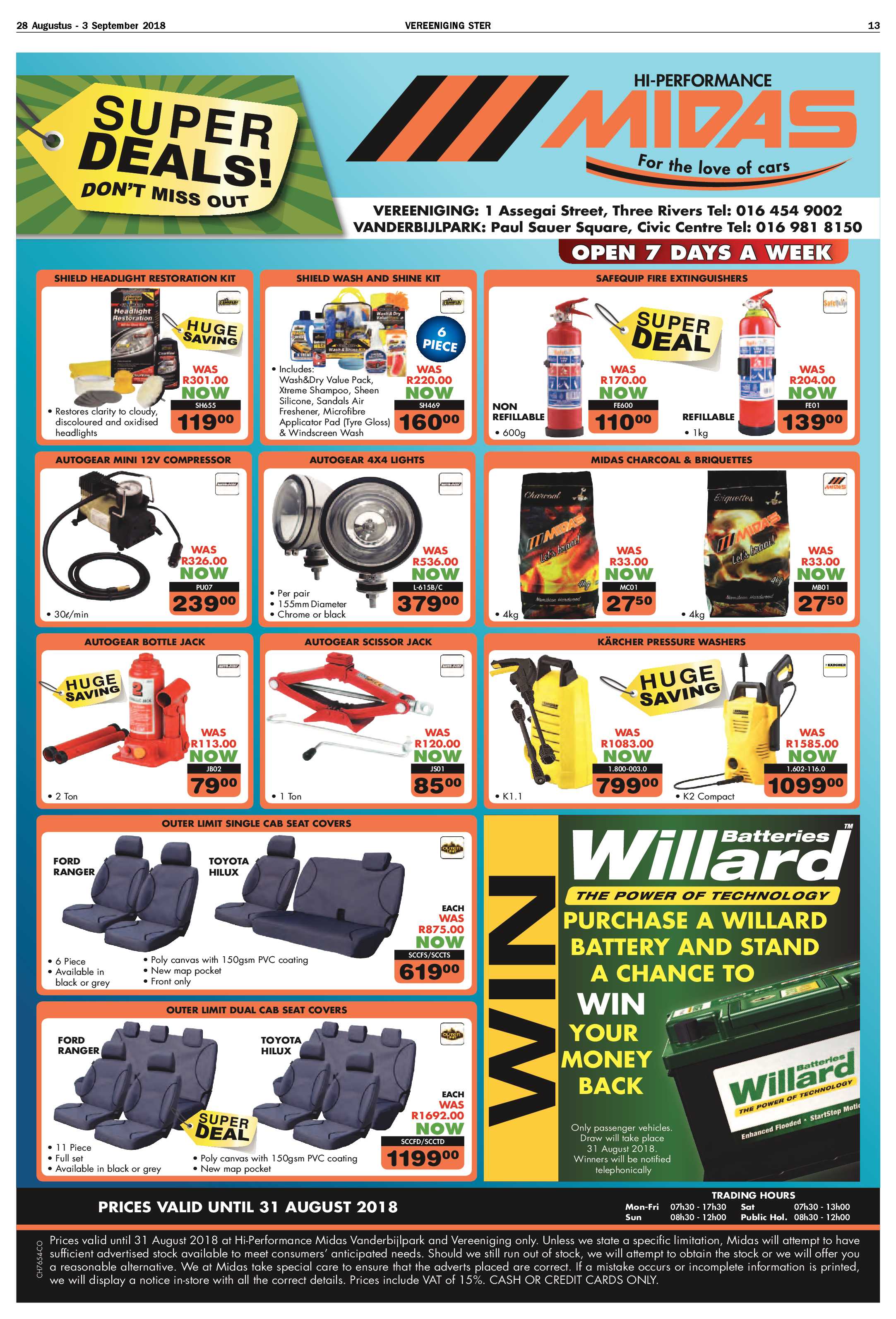 Vereeniging Ster 28 Augustus – 3 September 2018 page 13