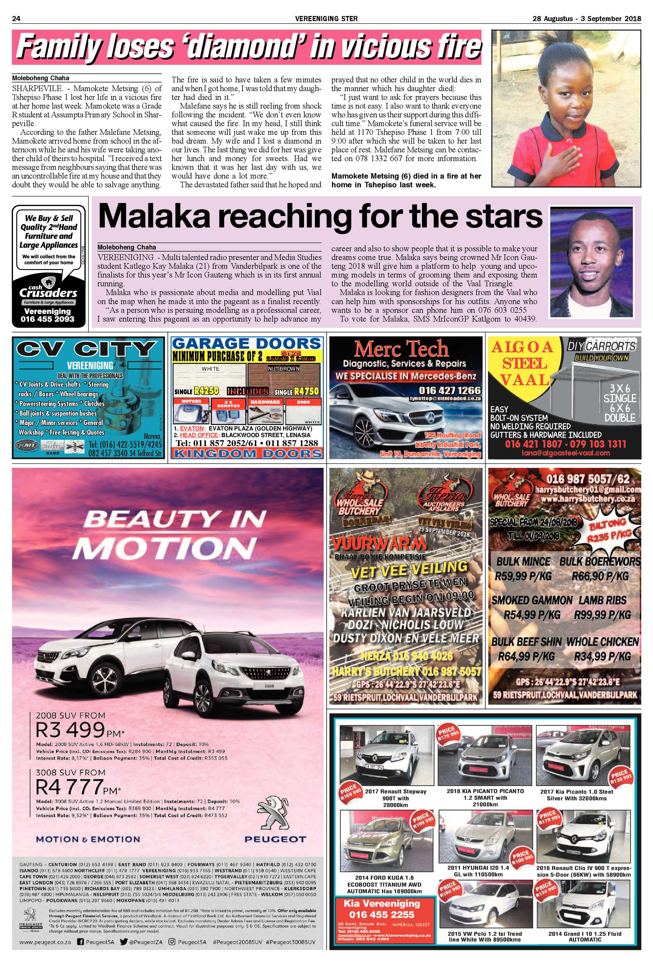 Vereeniging Ster 28 Augustus – 3 September 2018 page 24