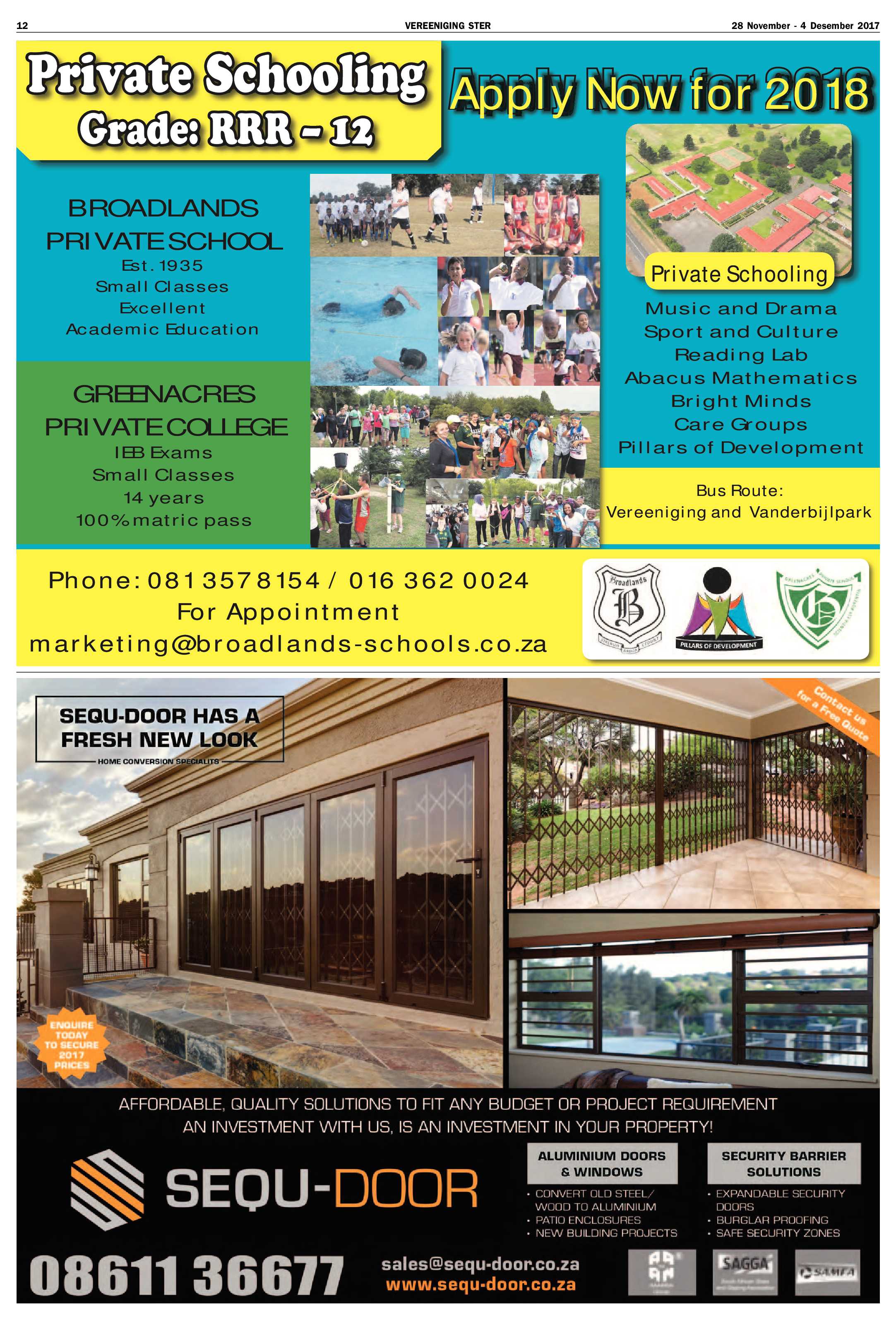 Vereeniging Ster 28 November  – 4 Desember 2017 page 12